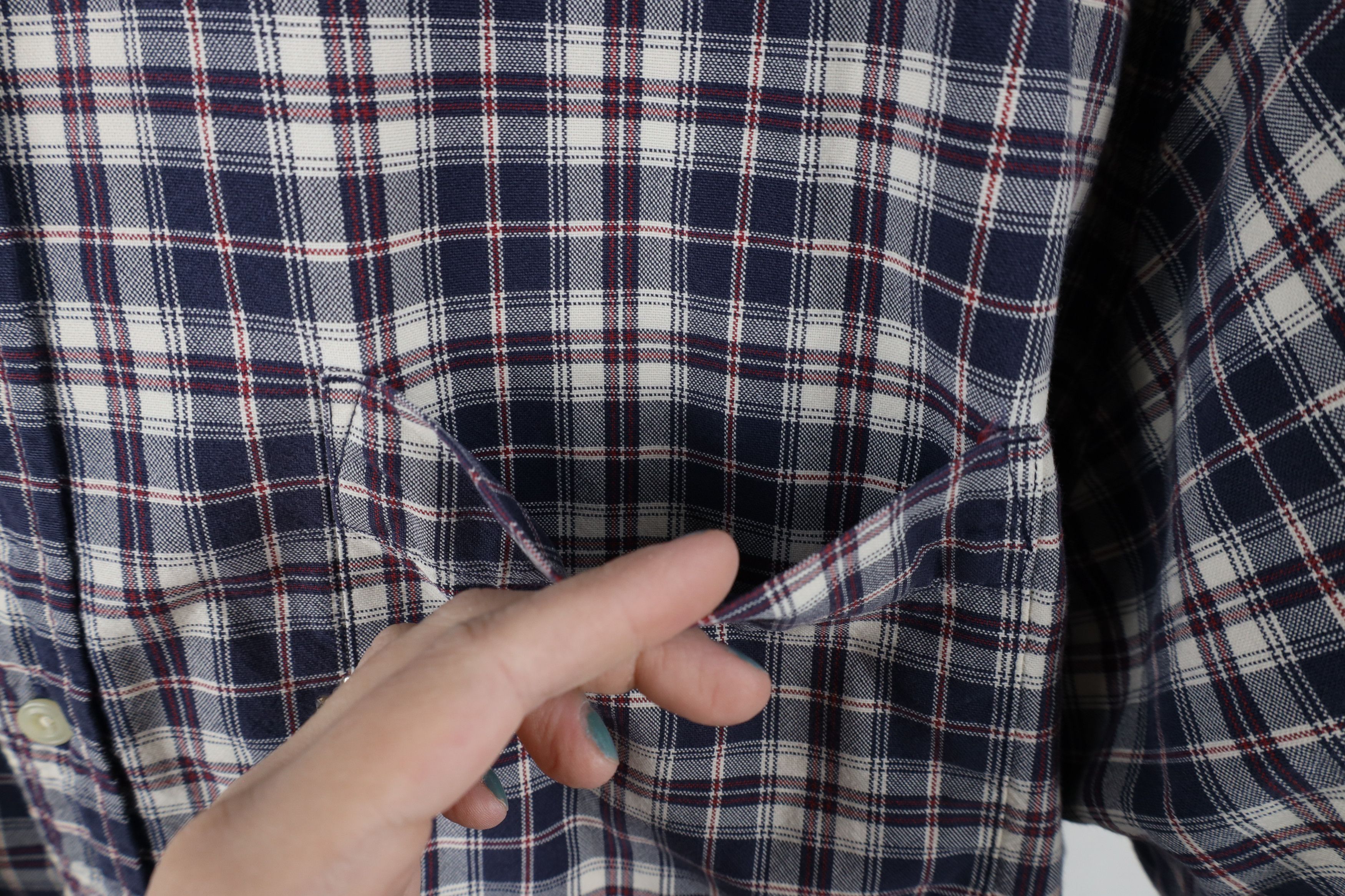 Eddie Bauer × Vintage Vintage 90s Eddie Bauer Short Sleeve Collared Button Shirt Size US XXL / EU 58 / 5 - 5 Thumbnail