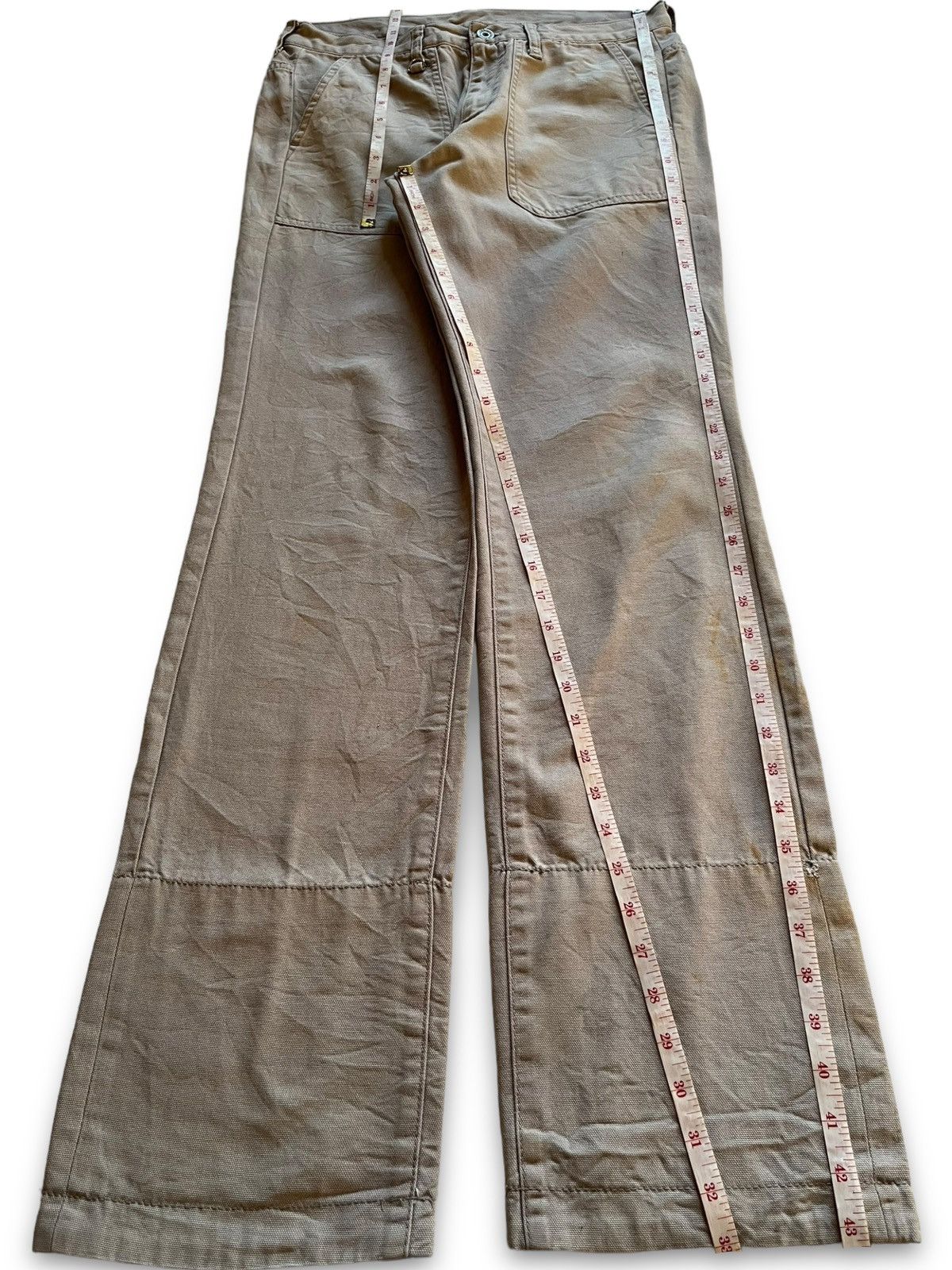 Japanese Brand SALES🔥Vintage Japanese Brand Buckle Back Baggy Jeans Size US 30 / EU 46 - 11 Thumbnail
