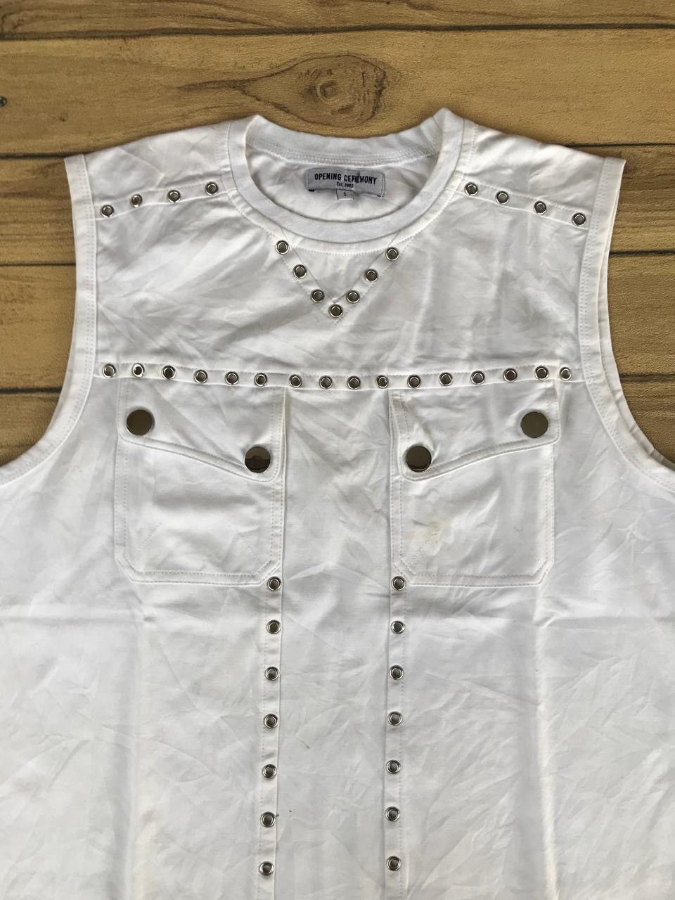 Opening Ceremony Opening ceremony full metal ring tanktop Size S / US 4 / IT 40 - 3 Thumbnail