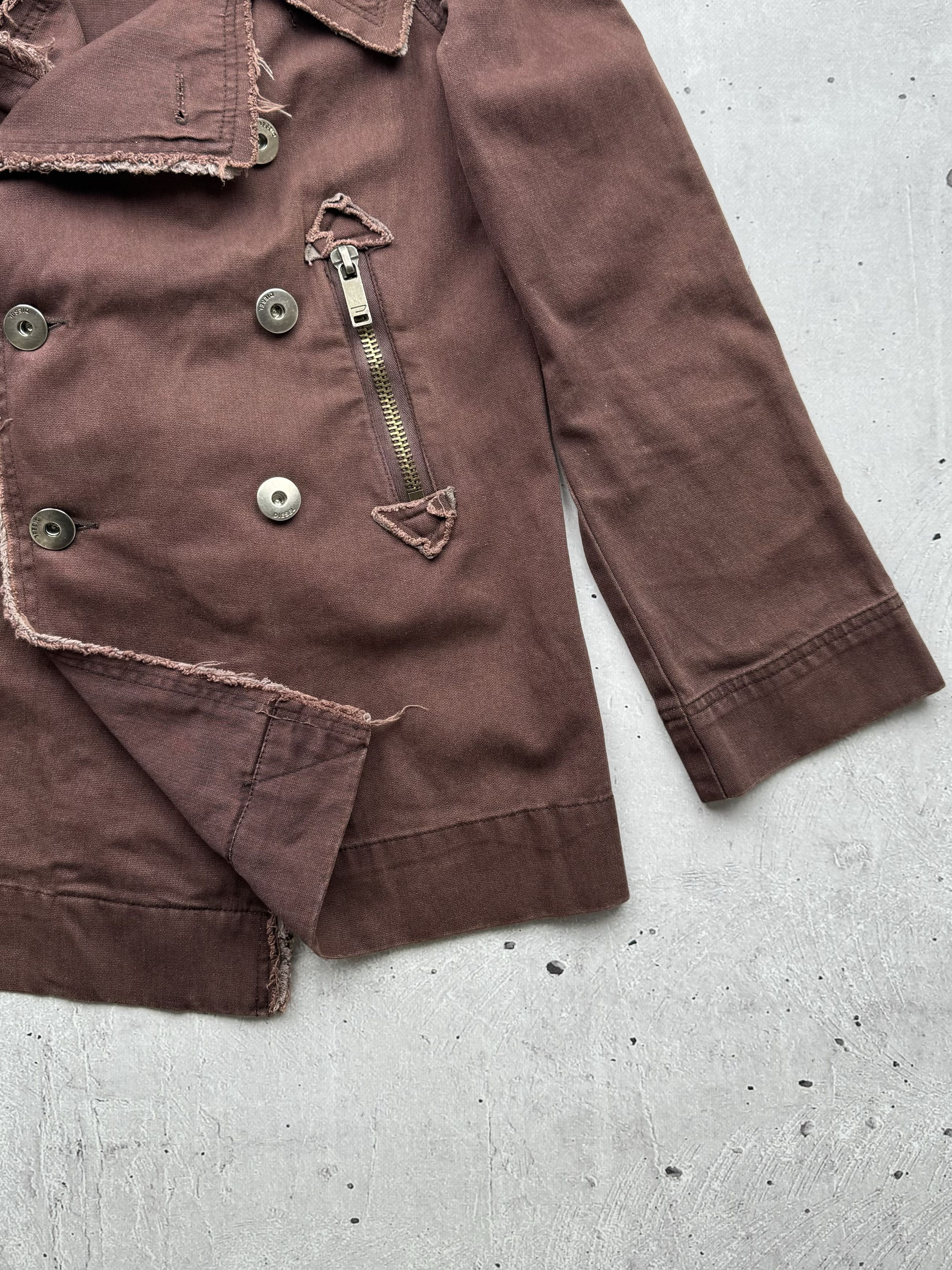 Diesel Diesel Vintage Asymmetrical Cotton Jacket Size US M / EU 48-50 / 2 - 5 Thumbnail