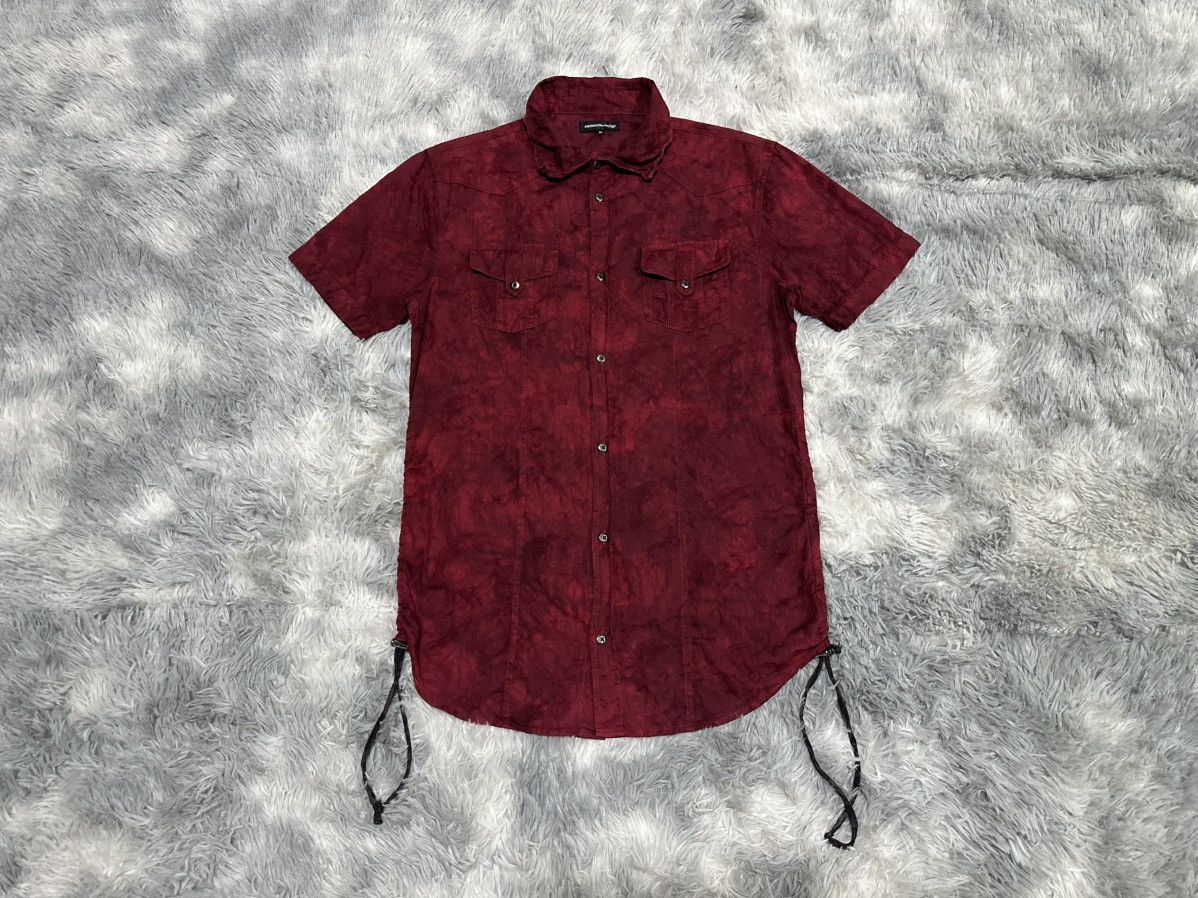 semanticdesign 🔥Sick Y2K Semantic Design Acid Dye Shirt Laces Jumper Punk Size US M / EU 48-50 / 2 - 5 Thumbnail