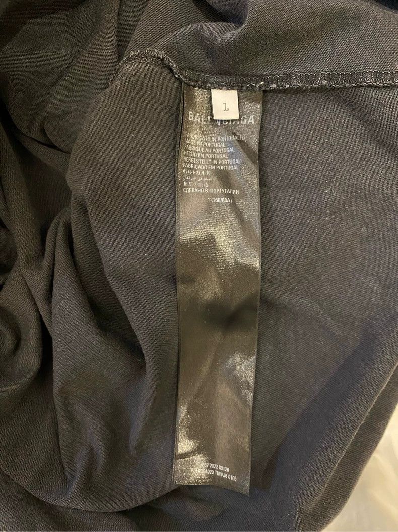 Balenciaga Balenciaga Cover rubber strip logo washed and made old sho Size US L / EU 52-54 / 3 - 5 Thumbnail