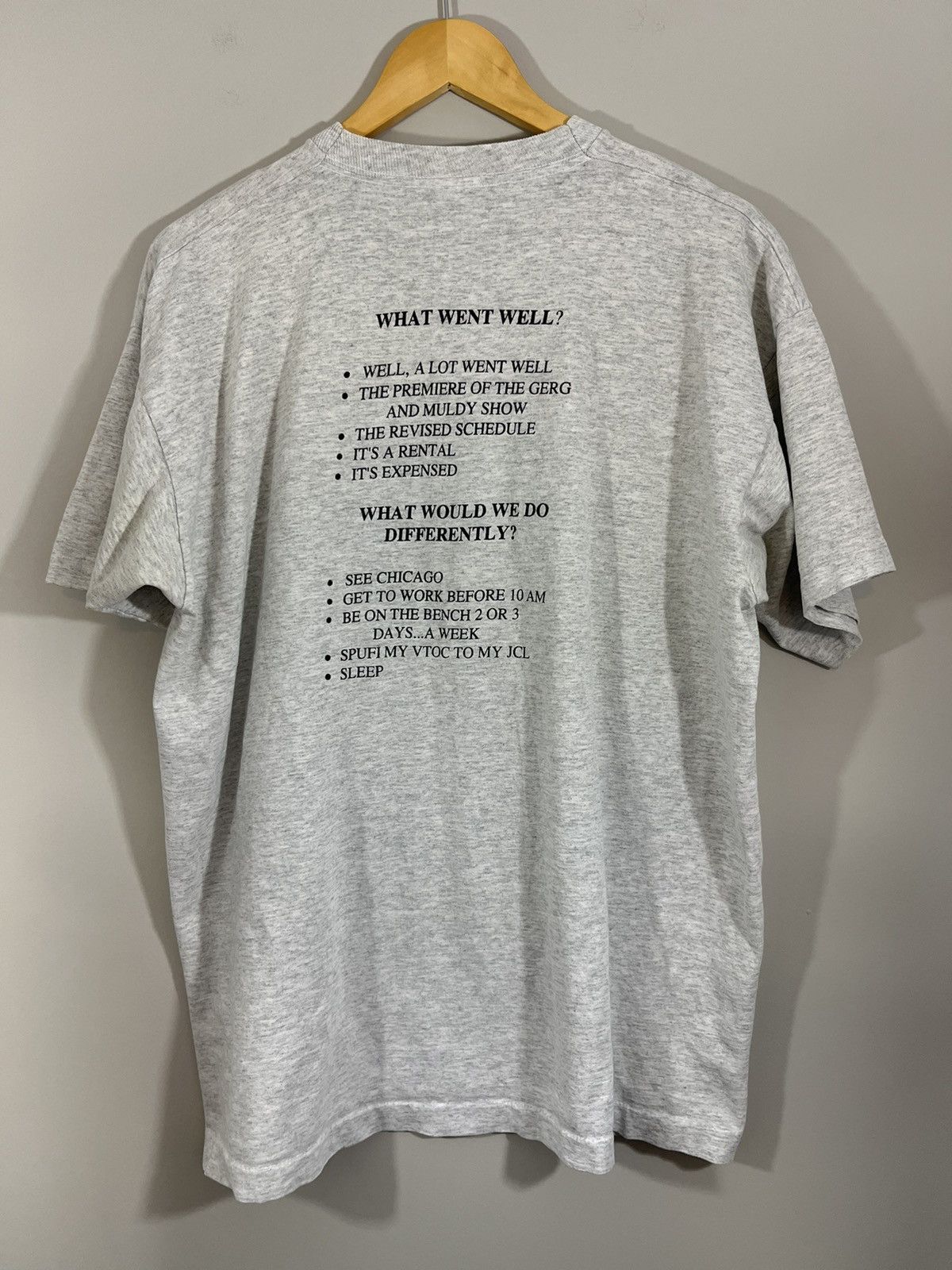Vintage Distressed 1992 Single Stitch Camp Tee Size US XL / EU 56 / 4 - 9 Thumbnail