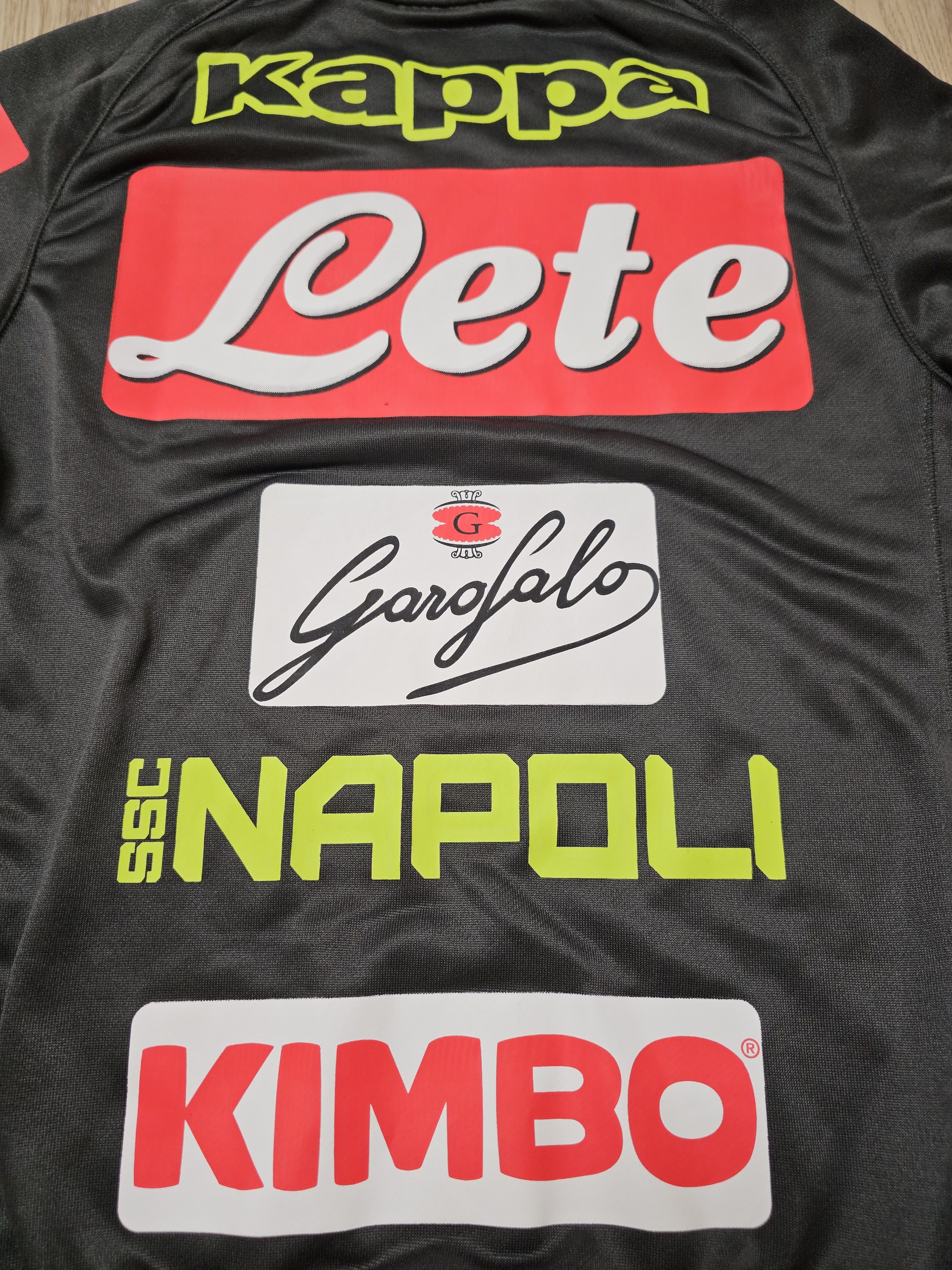 Kappa NAPOLI 2018 PLAYER VERSION FOOTBALL SWEATSHIRT SOCCER Size US M / EU 48-50 / 2 - 5 Thumbnail