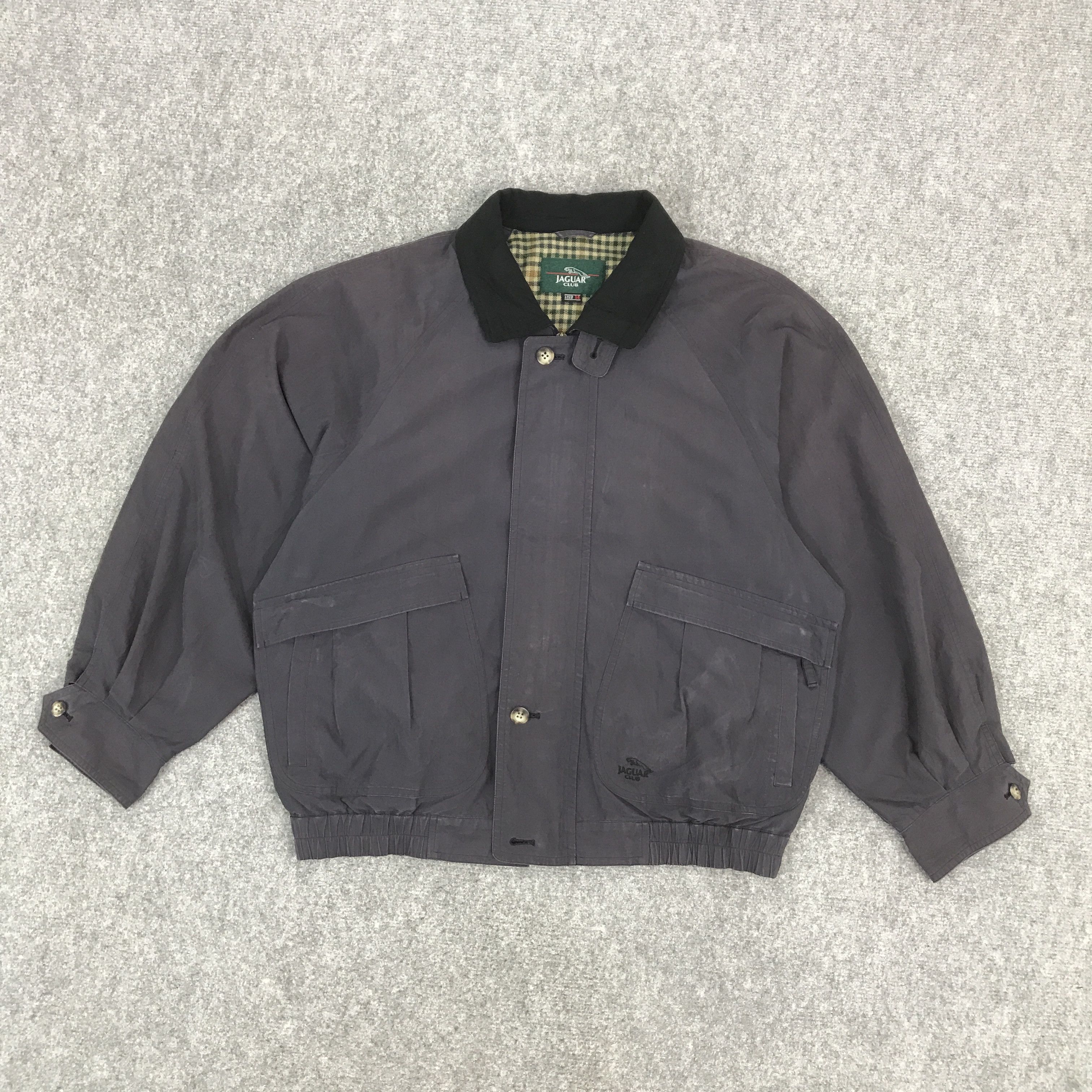 Japanese Brand JAGUAR CLUB DESIGN BLACK FADED JACKET Size US M / EU 48-50 / 2 - 1 Thumbnail