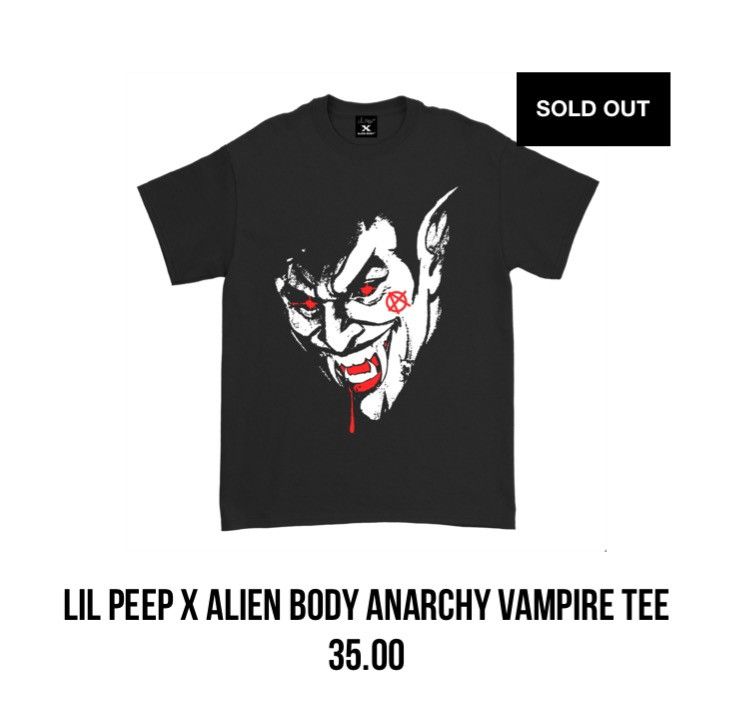 Alien Body Anarchy Vampire tee Size US S / EU 44-46 / 1 - 7 Thumbnail