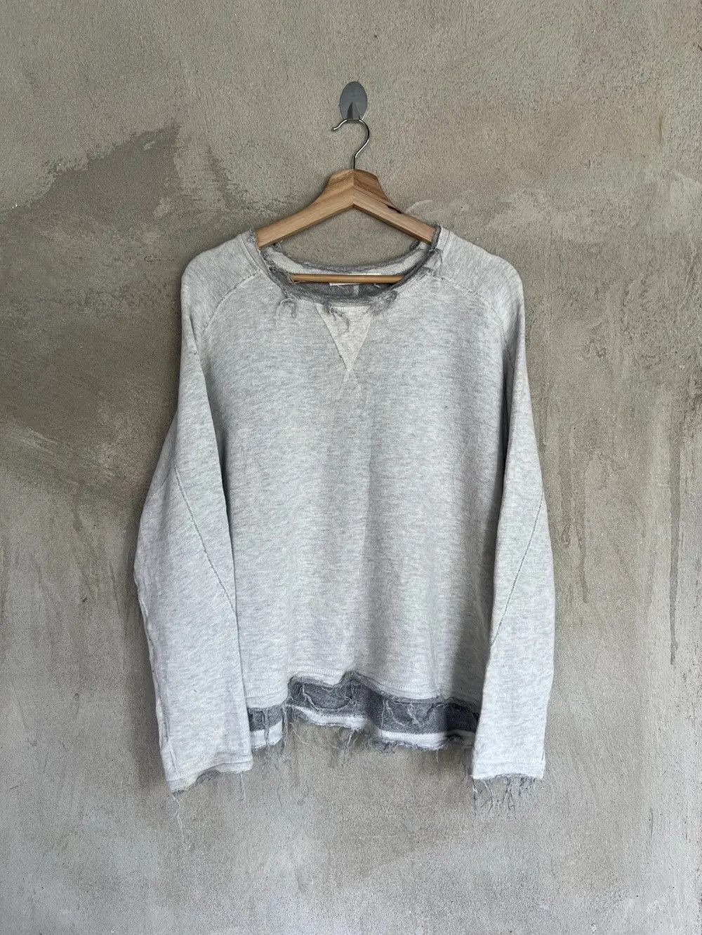 Japanese Brand Japanese Brand Flamingo Firm Distressed Sweatshirt Size US S / EU 44-46 / 1 - 2 Thumbnail