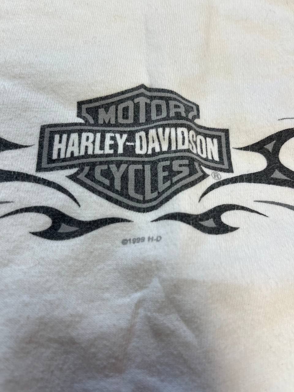 Harley Davidson Vintage Long Sleeve Harley Davidson 1999 Size US L / EU 52-54 / 3 - 8 Thumbnail