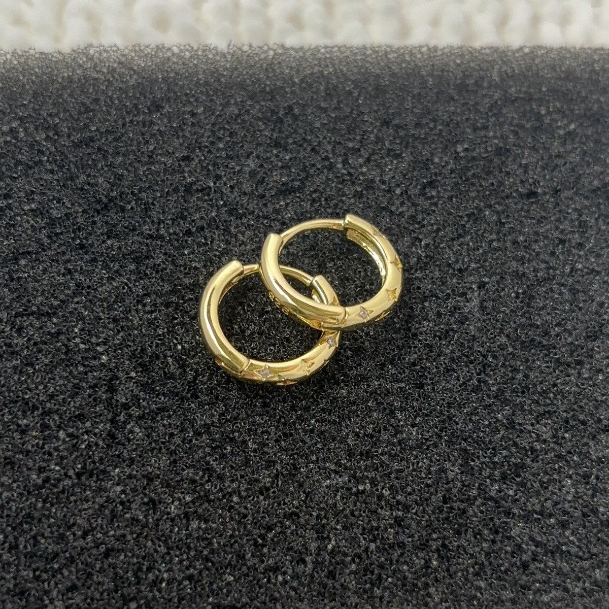 Other Star Small Hoop Earrings for Women Men Unisex Earrings Size ONE SIZE - 4 Thumbnail