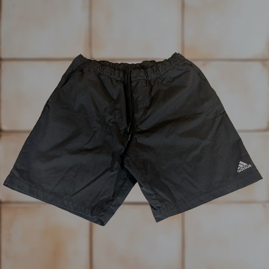Adidas Adidas Shorts Mens Large Black Golf Ripstop Lightweight Stretch Performance Size US 33 - 1 Thumbnail