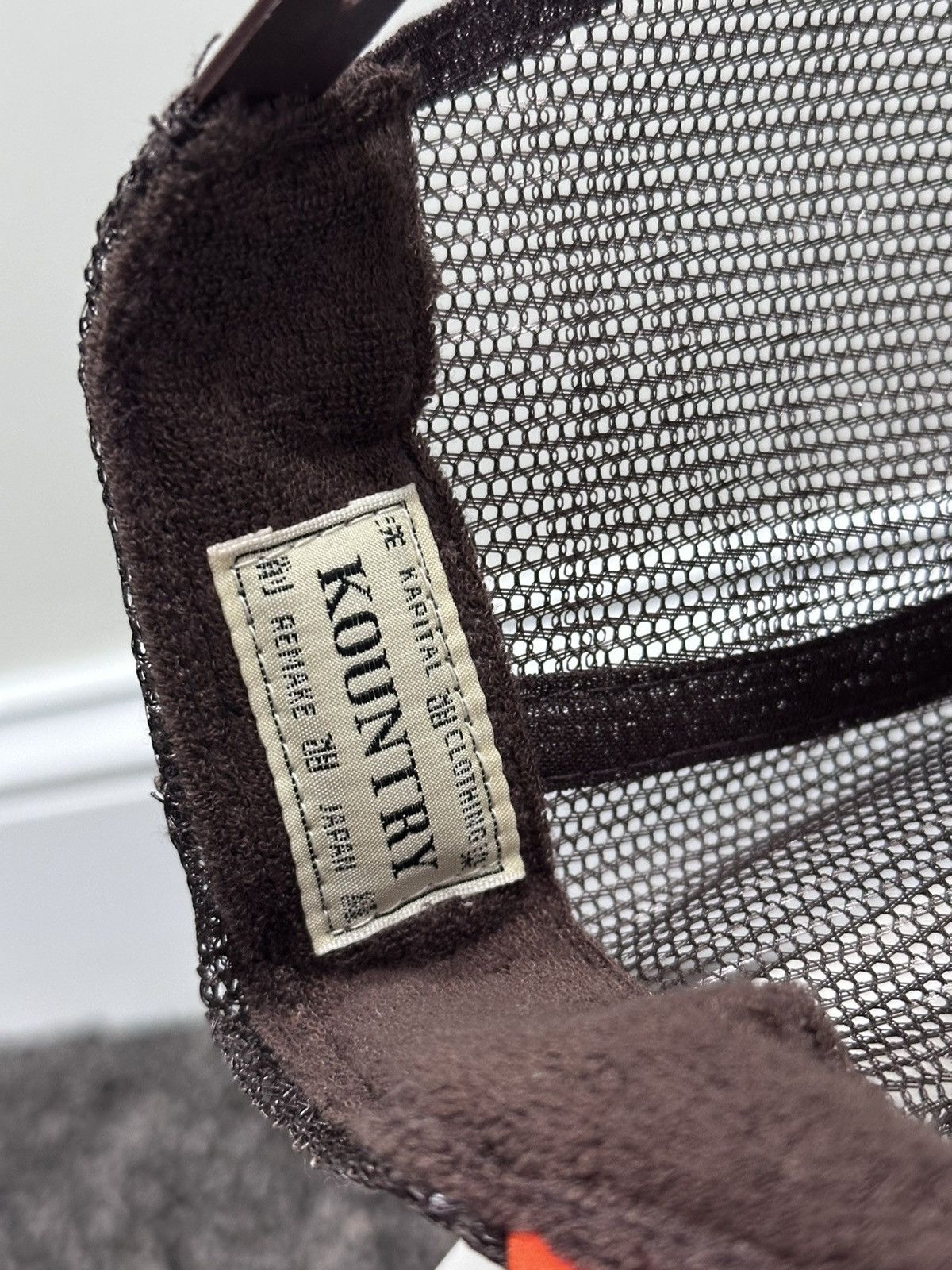 Kapital Kapital Century Denim Coating Service Brown/Orange Hat Size ONE SIZE - 7 Thumbnail