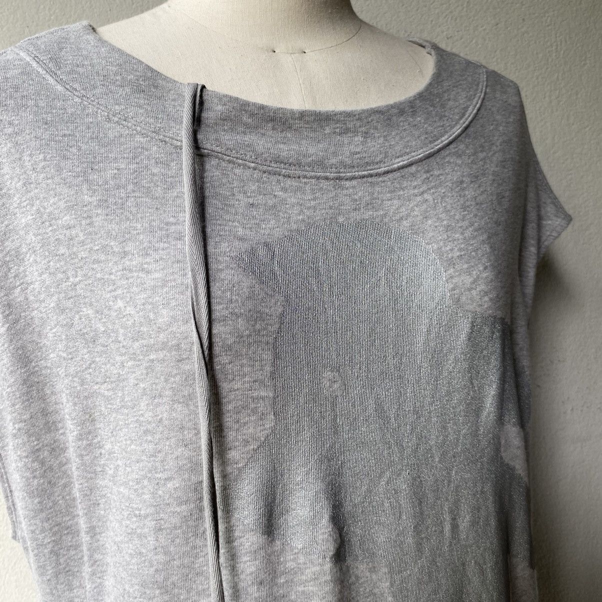 Tsumori Chisato Tsumori Chisato Grey Dog Print Tunic Dress Size XS / US 0-2 / IT 36-38 - 8 Thumbnail
