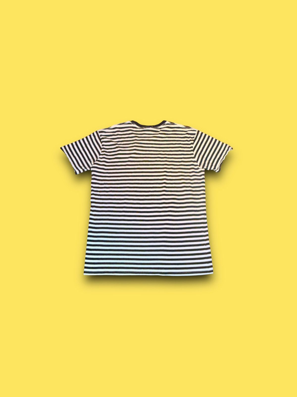 Full Send Full Send Nelk Boys striped embroidered logo t-shirt black Size US M / EU 48-50 / 2 - 3 Thumbnail