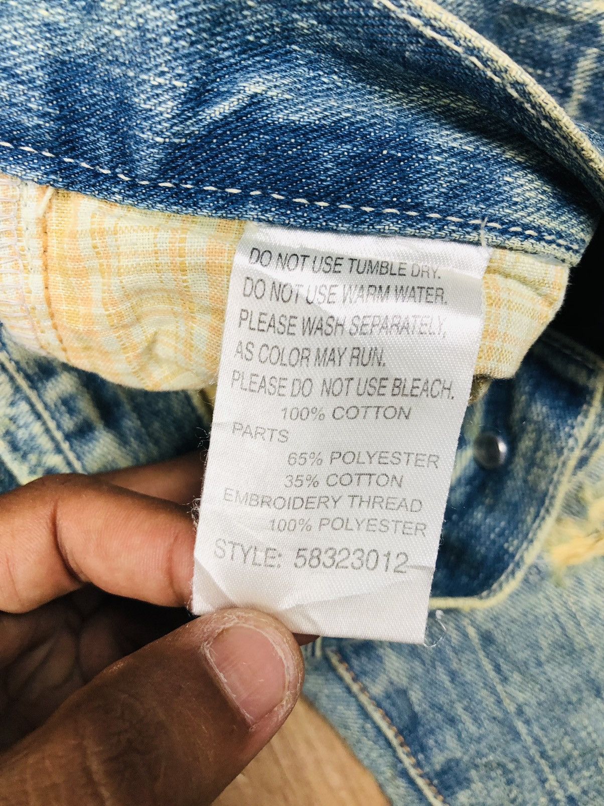 Other Tettsup Distress Jeans (36) Size US 30 / EU 46 - 13 Thumbnail