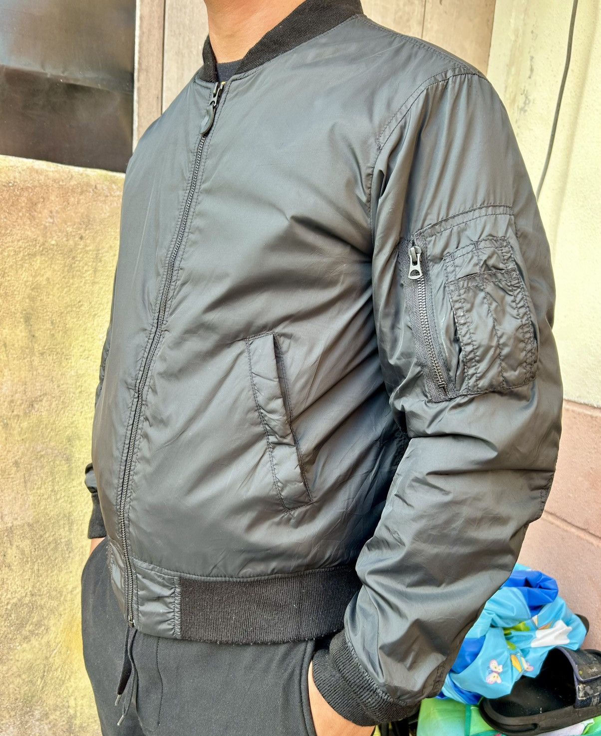 Japanese Brand × Uniqlo Japanese Brand Uniqlo Men’s Ma-1 Bomber Jacket Size US M / EU 48-50 / 2 - 23 Thumbnail