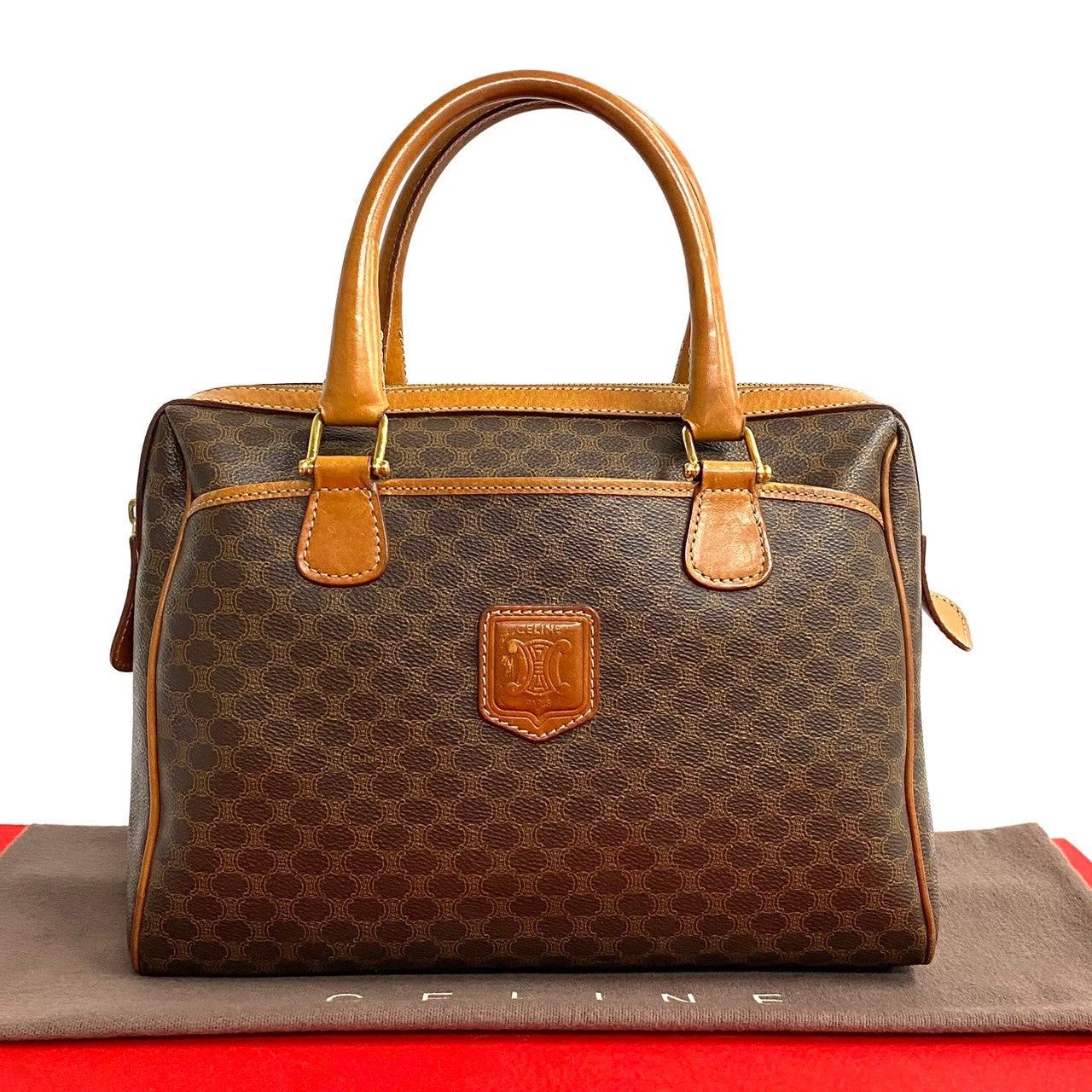 Celine Celine Handbag Brown Leather Size ONE SIZE - 1 Thumbnail