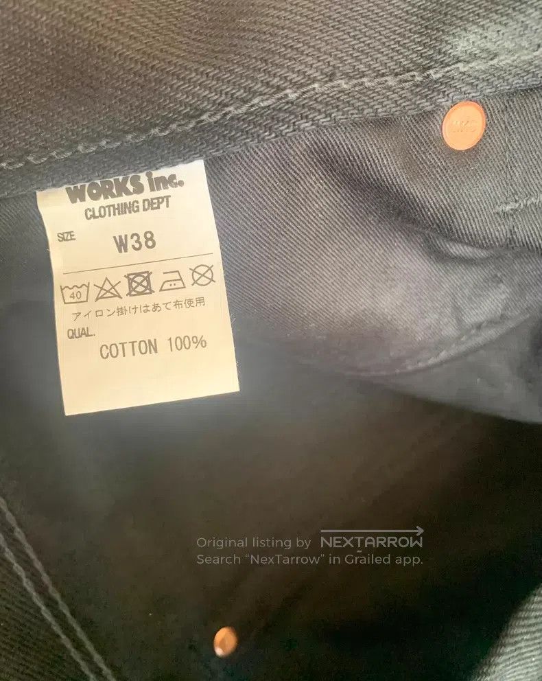 Iron Heart Iron Heart Pure black jeans Size US 38 / EU 54 - 6 Thumbnail