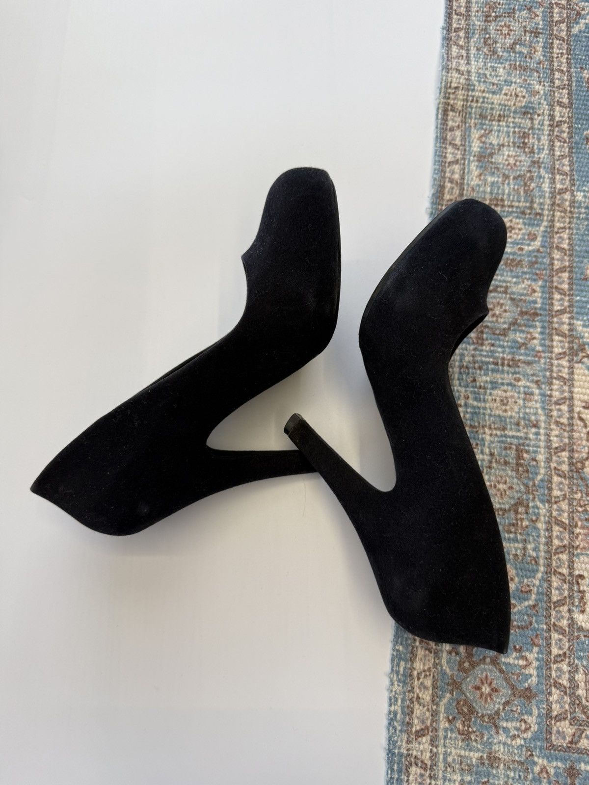 Vivienne Westwood Vivienne Westwood Anglomania x Melissa Suede Heels Sz 35-36 Size US 5 / IT 35 - 9 Thumbnail