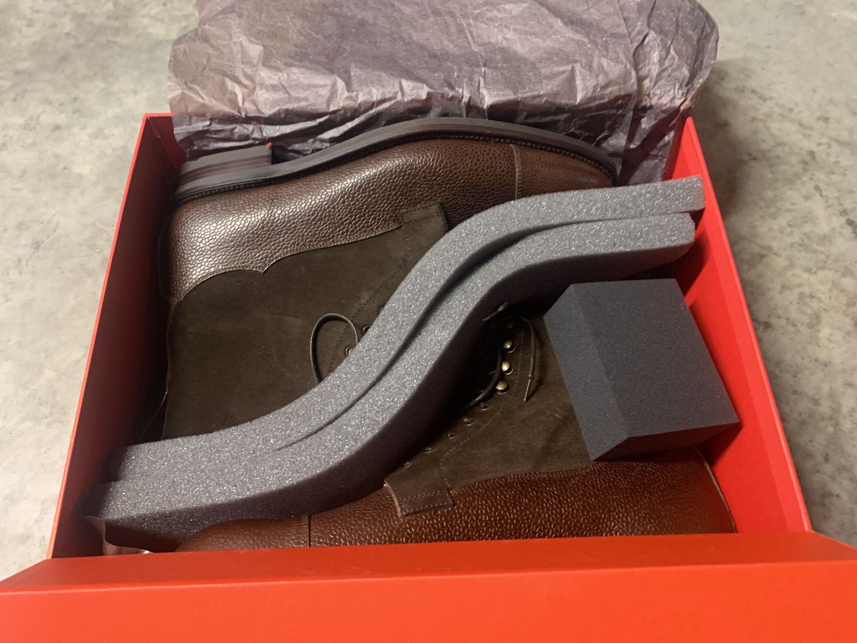 Carmina Brown Karagrain Boots Size US 10 / EU 43 - 3 Thumbnail