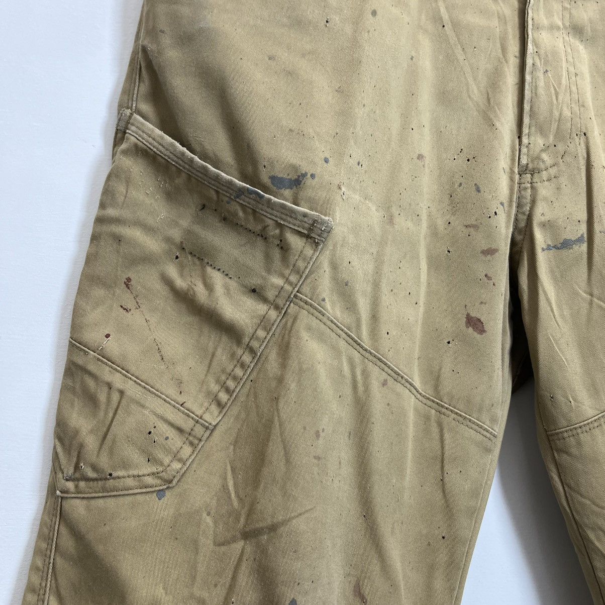 Japanese Brand Trashed Burtle Work Pants Distressed Japan Grunge Size US 31 - 6 Thumbnail