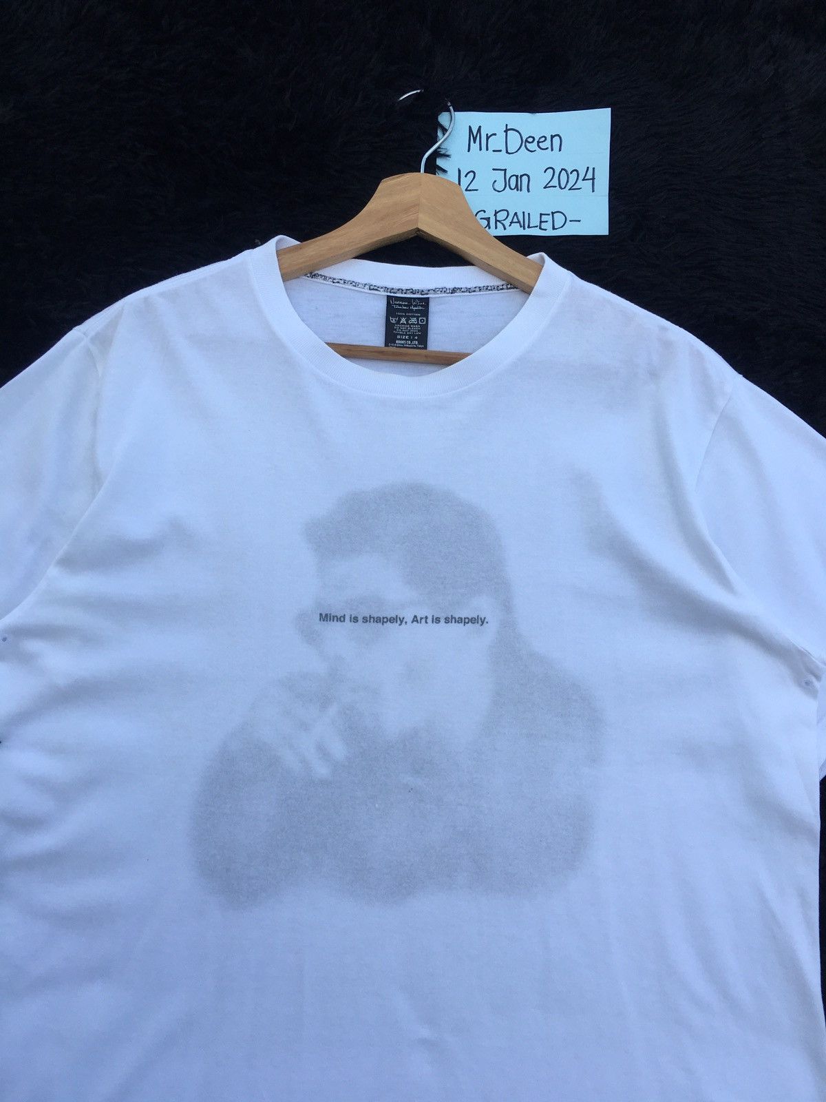 Number (N)ine Rare Number Nine Allen Ginsberg Poetics and Photo Tee Size US L / EU 52-54 / 3 - 6 Thumbnail