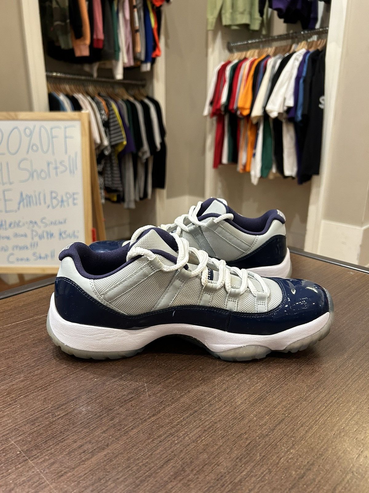 Jordan Brand Jordan 11 Retro Low Georgetown Size US 10.5 / EU 43-44 - 4 Thumbnail