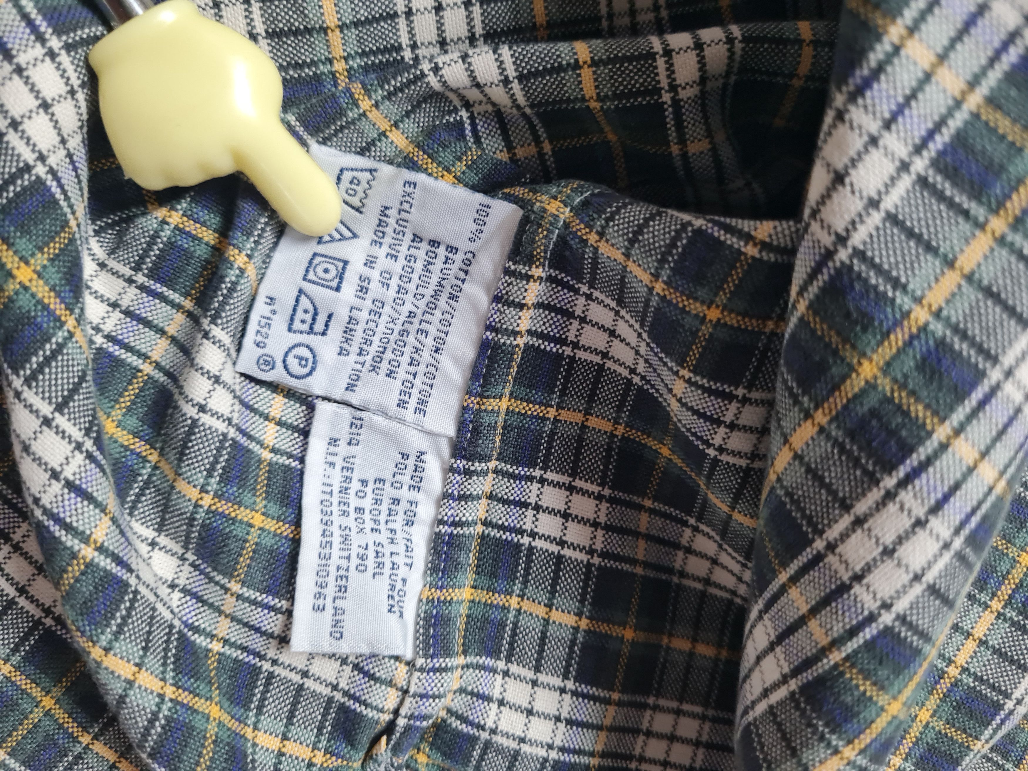 Polo Ralph Lauren Ralph Lauren Green Tartan Button Down Custom Fit Vintage L Size US L / EU 52-54 / 3 - 17 Thumbnail