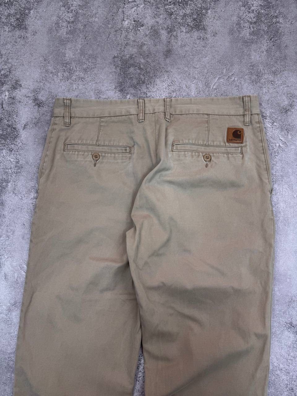 Carhartt Carhartt Men's Johnson Pant Chino Pants Beige Size 34 Size US 34 / EU 50 - 2 Thumbnail