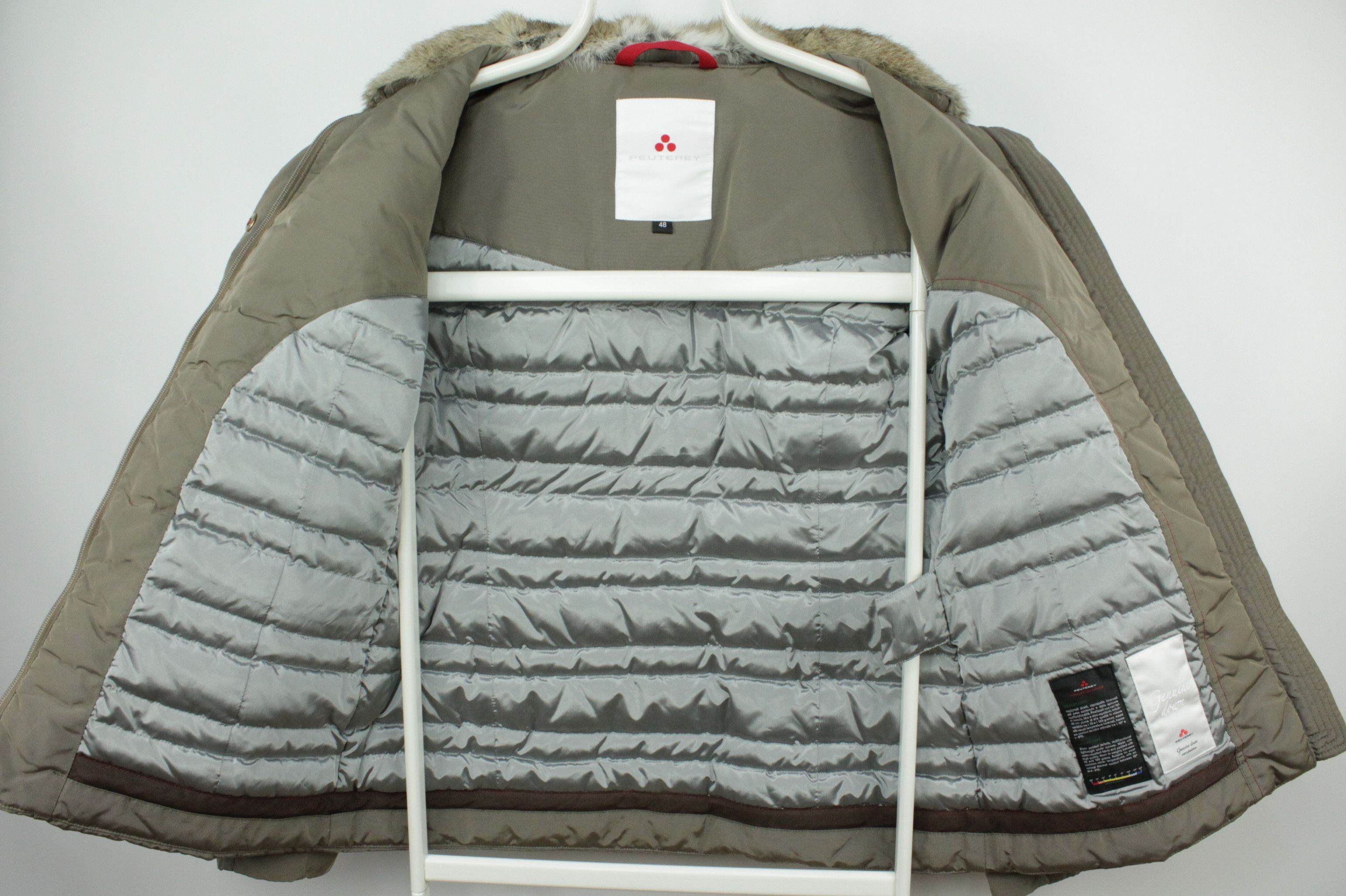 Peuterey Women's Peuterey Nylon Down Jacket With Rabbit Fur Size XL / US 12-14 / IT 48-50 - 11 Thumbnail