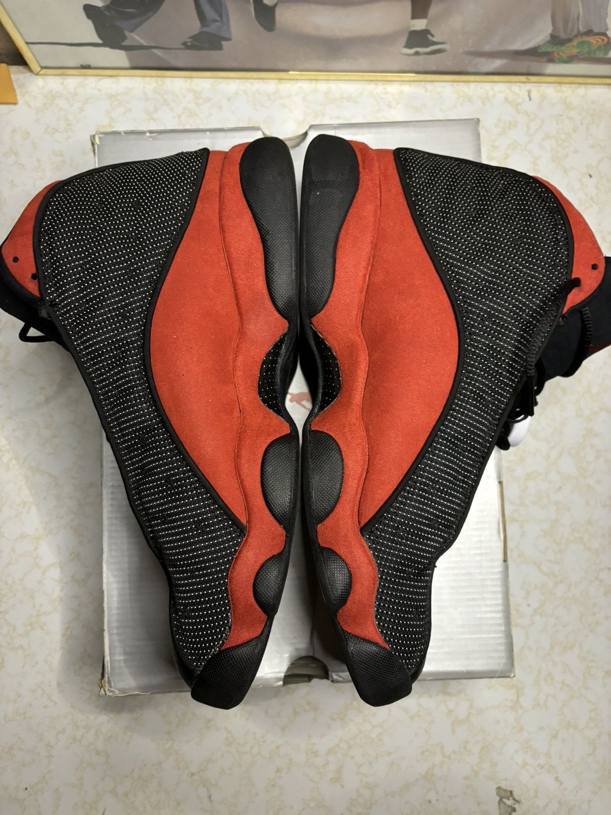 Jordan Brand Air Jordan 13 Retro 2017 Bred 2017 Size US 11 / EU 44 - 3 Thumbnail
