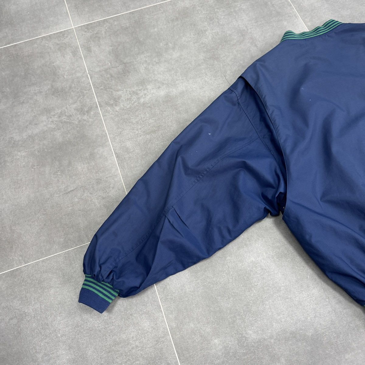 Lacoste Vintage Lacoste Chemise Bomber Jacket Blue Men Size 6 /L/XL Size US L / EU 52-54 / 3 - 20 Thumbnail