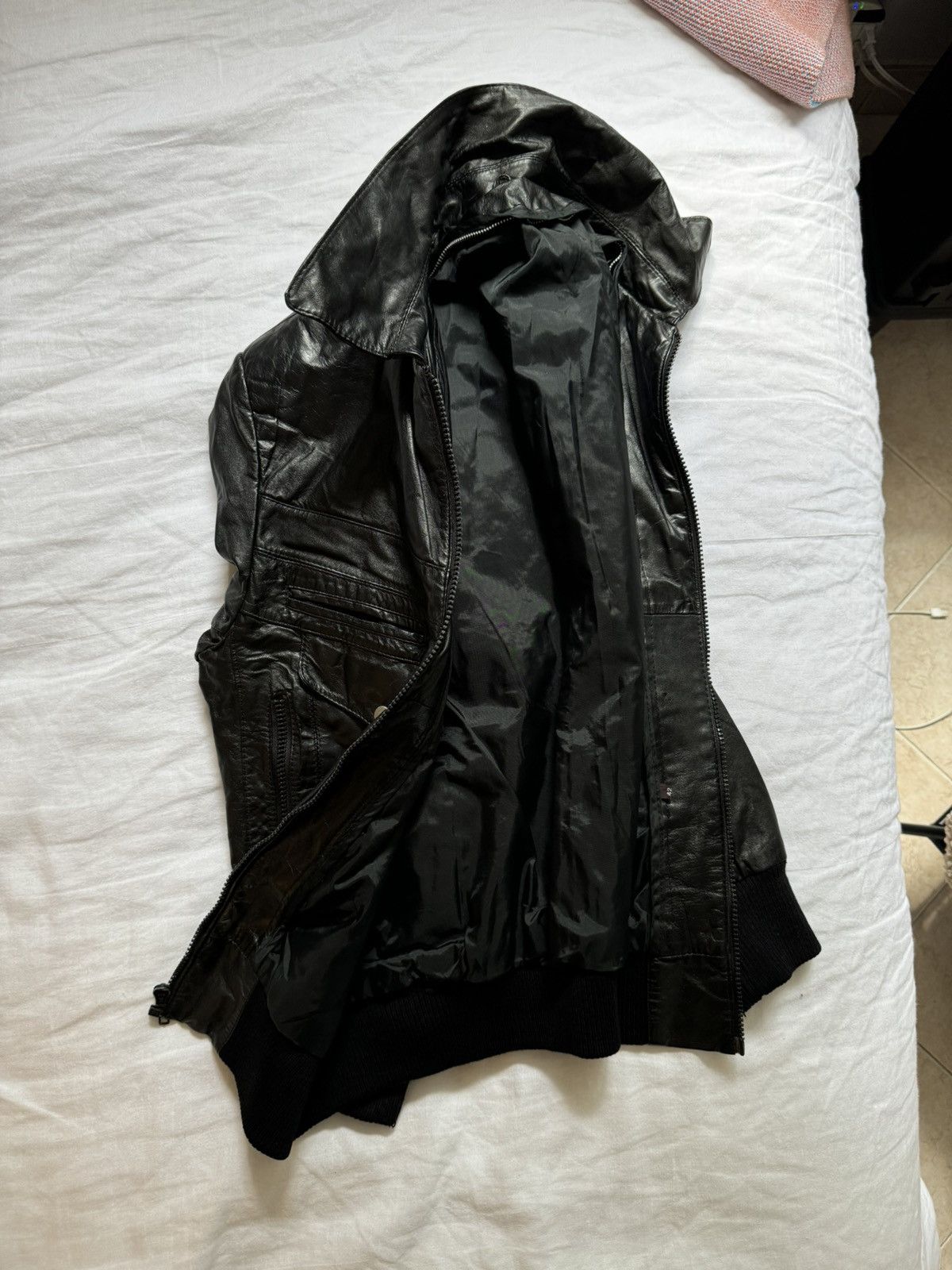 Vintage Vintage Leather Jacket Size US XS / EU 42 / 0 - 2 Thumbnail