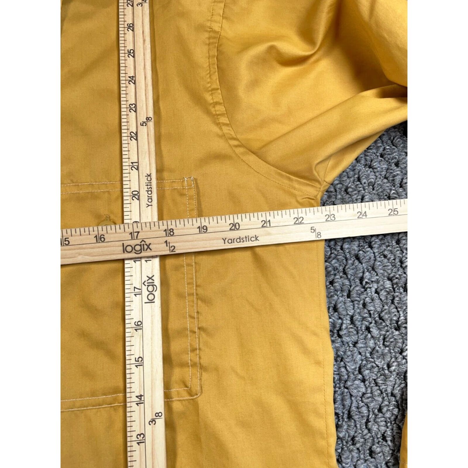 Arrow VTG Arrow Lightweight Shirt Dark Yellow 70s 80s Retro Mod Dad Style Large Men Button-Up Collared Long Sleeve Casual Vintage Yes Size US L / EU 52-54 / 3 - 6 Thumbnail