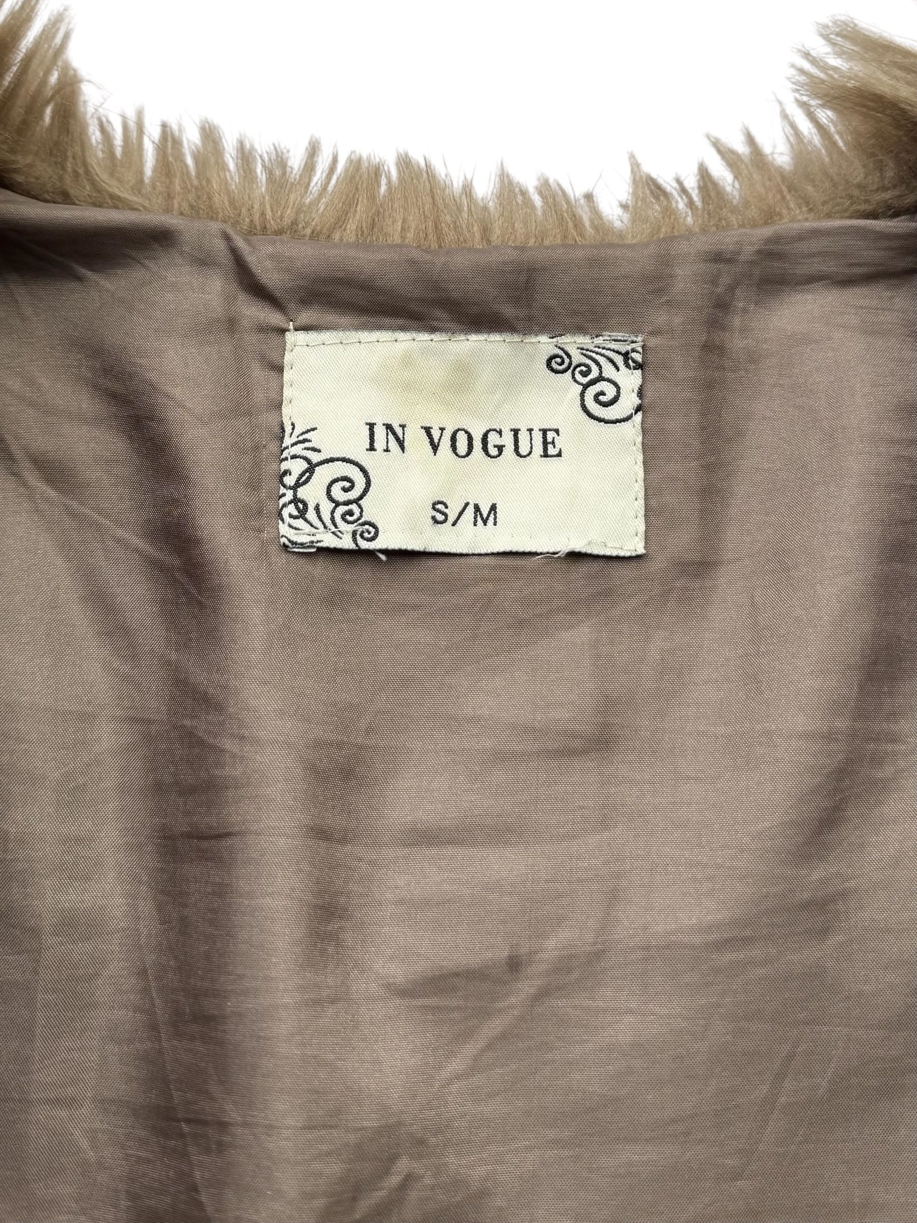 Vintage Y2K Faux Fur Jacket(V357) Size S / US 4 / IT 40 - 3 Thumbnail