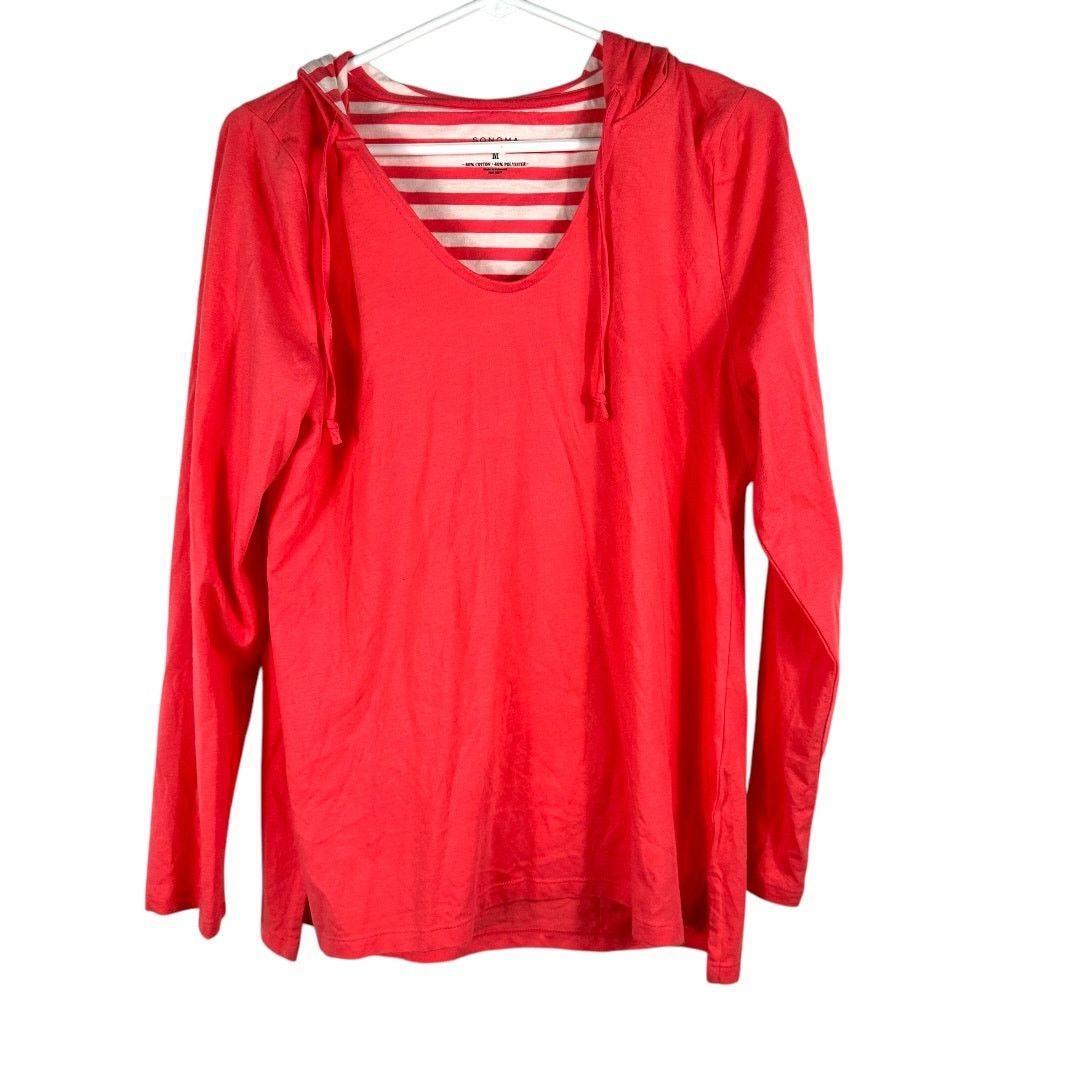 Sonoma Sonoma Coral Soft Long Sleeve Hoodie Medium Size M / US 6-8 / IT 42-44 - 1 Thumbnail