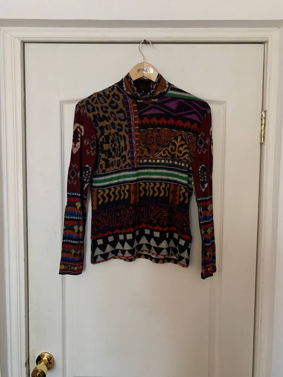 image of Etro Viscose Turtleneck, Women's (Size Small)