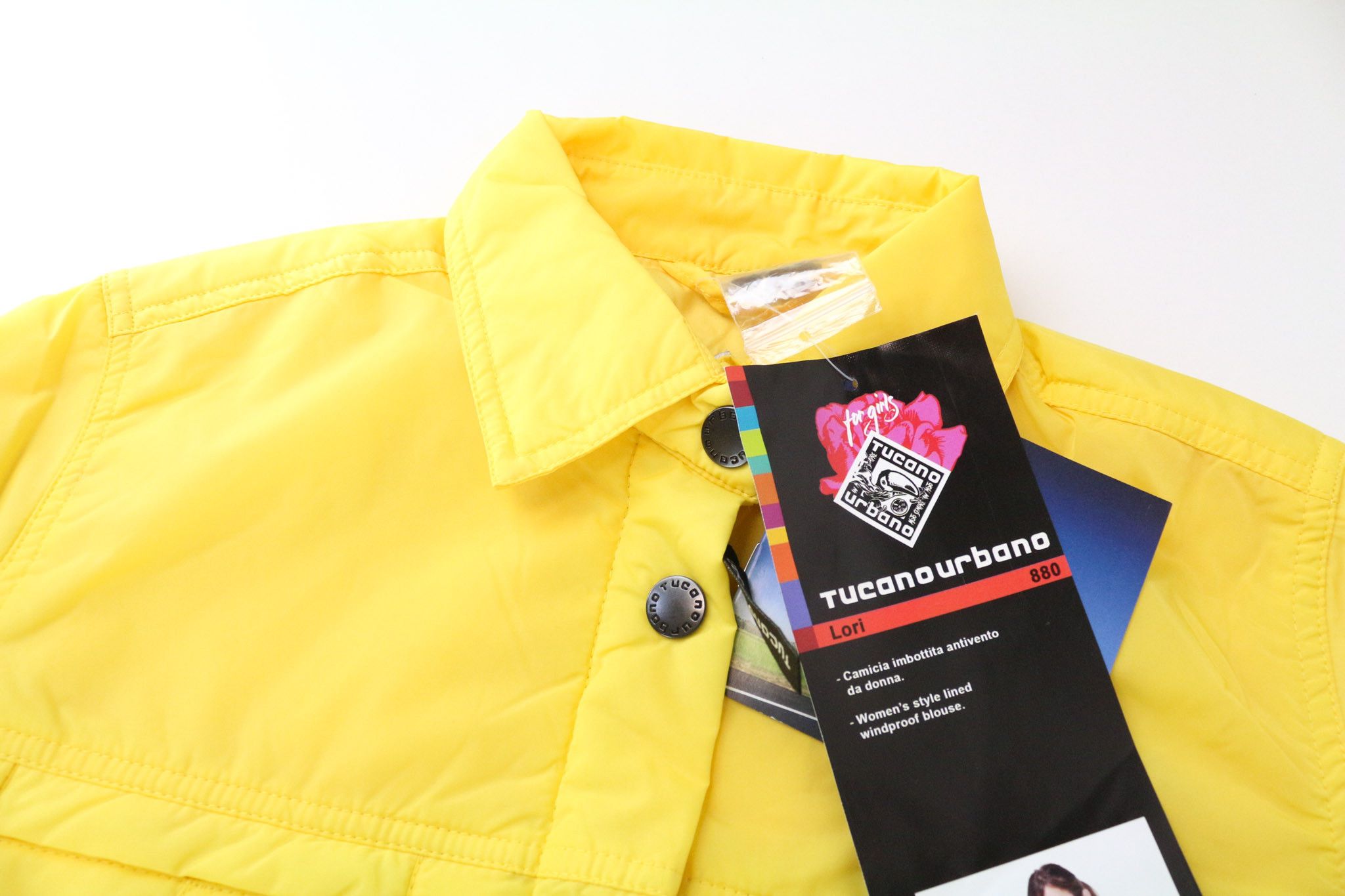 Other LORI S Yellow Windproof Motorcycle Jacket 74672 Size S / US 4 / IT 40 - 3 Thumbnail