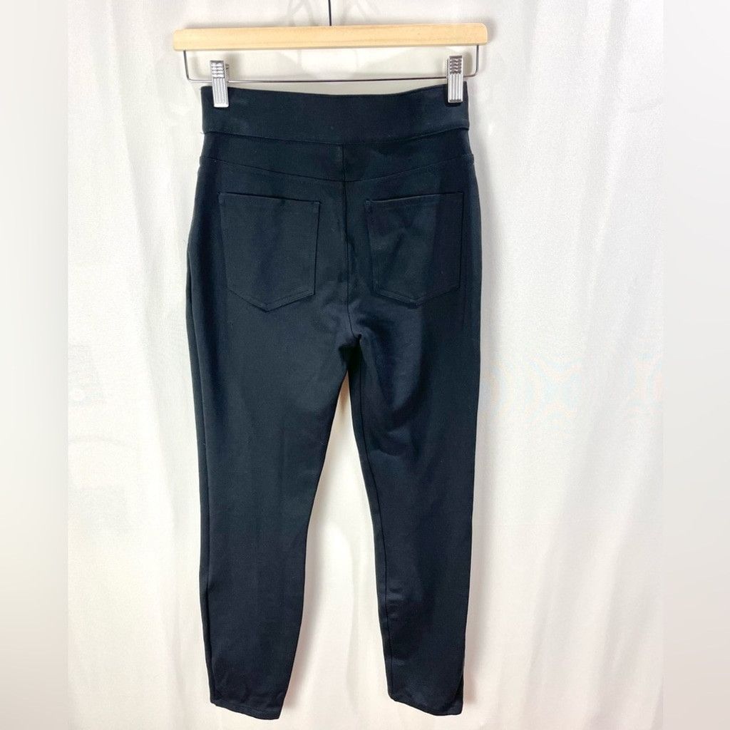 Spanx LIKE NEW SPANX Jean-ish Jet Black Ponte Jeggings Size S Size 27" / US 4 / IT 40 - 5 Thumbnail