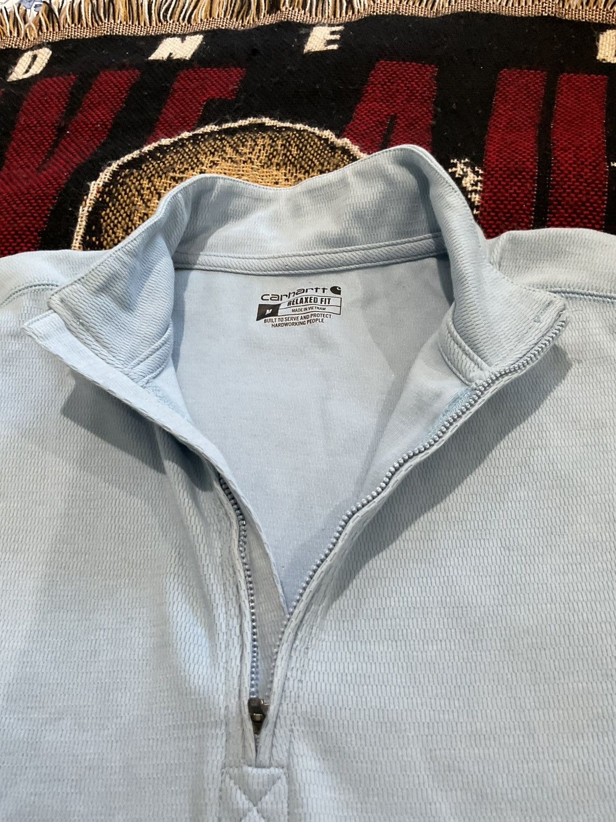 Carhartt Carhartt 1/4 zipper jacket medium Size US M / EU 48-50 / 2 - 3 Thumbnail