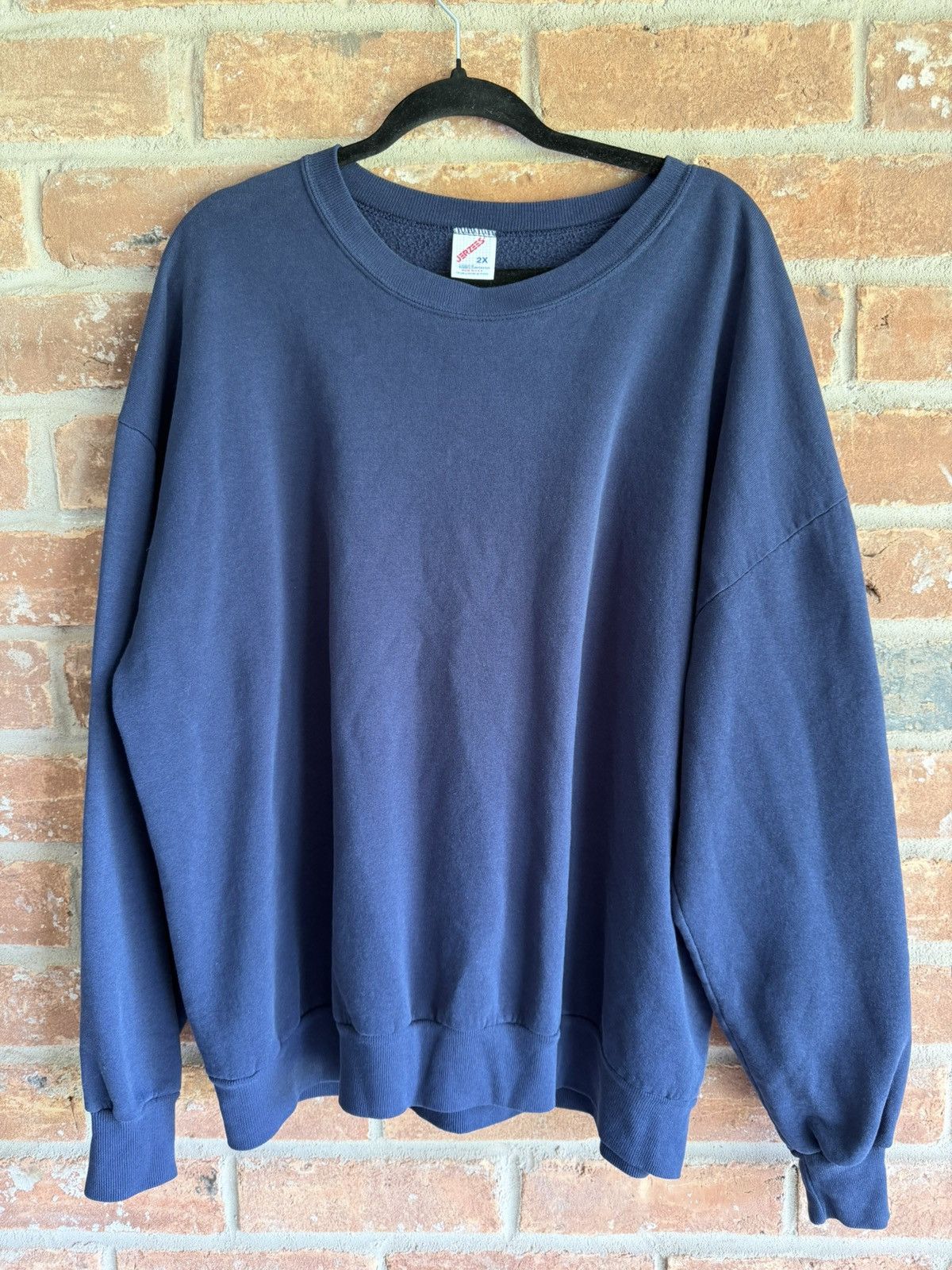 Jerzees Vintage Jerzees 2X blue sweatshirt Size US XXL / EU 58 / 5 - 1 Thumbnail