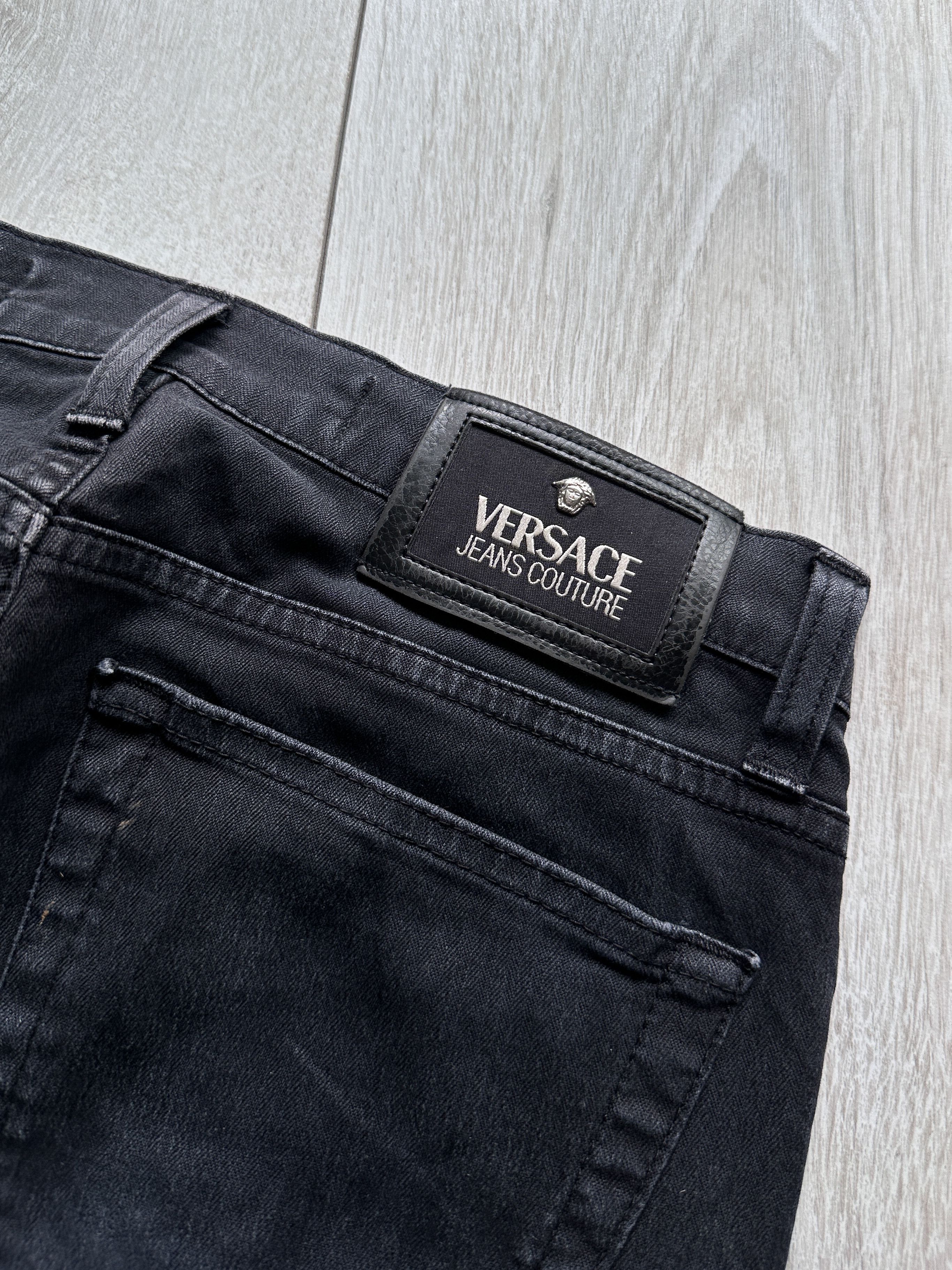 Versace Jeans Couture Vintage Versace Jeans Couture Gray Denim Jeans Pants Size US 30 / EU 46 - 11 Thumbnail