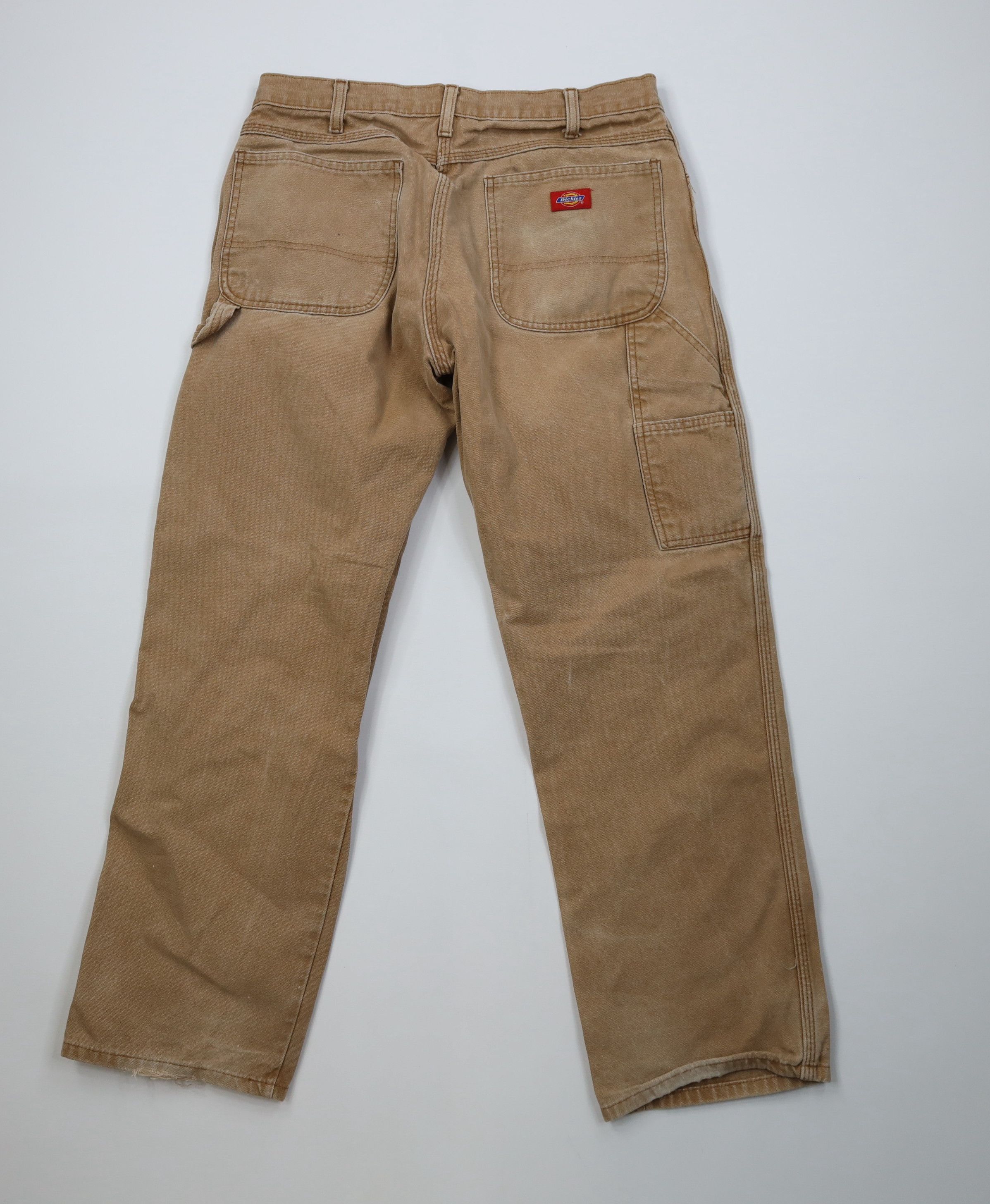 Dickies Vintage Y2K Dickies Canvas Dungaree Pants Duck Brown Size US 34 / EU 50 - 10 Thumbnail