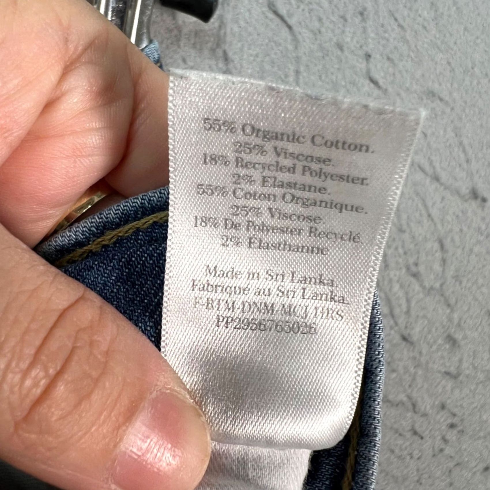 Everlane Everlane Womens Size 28 The Way High Skinny Jeans Organic Denim Blue Cotton Blend Denim Stretch 5-Pocket Womens Jeans Boys Womens 28? Size 28" / US 6 / IT 42 - 4 Thumbnail