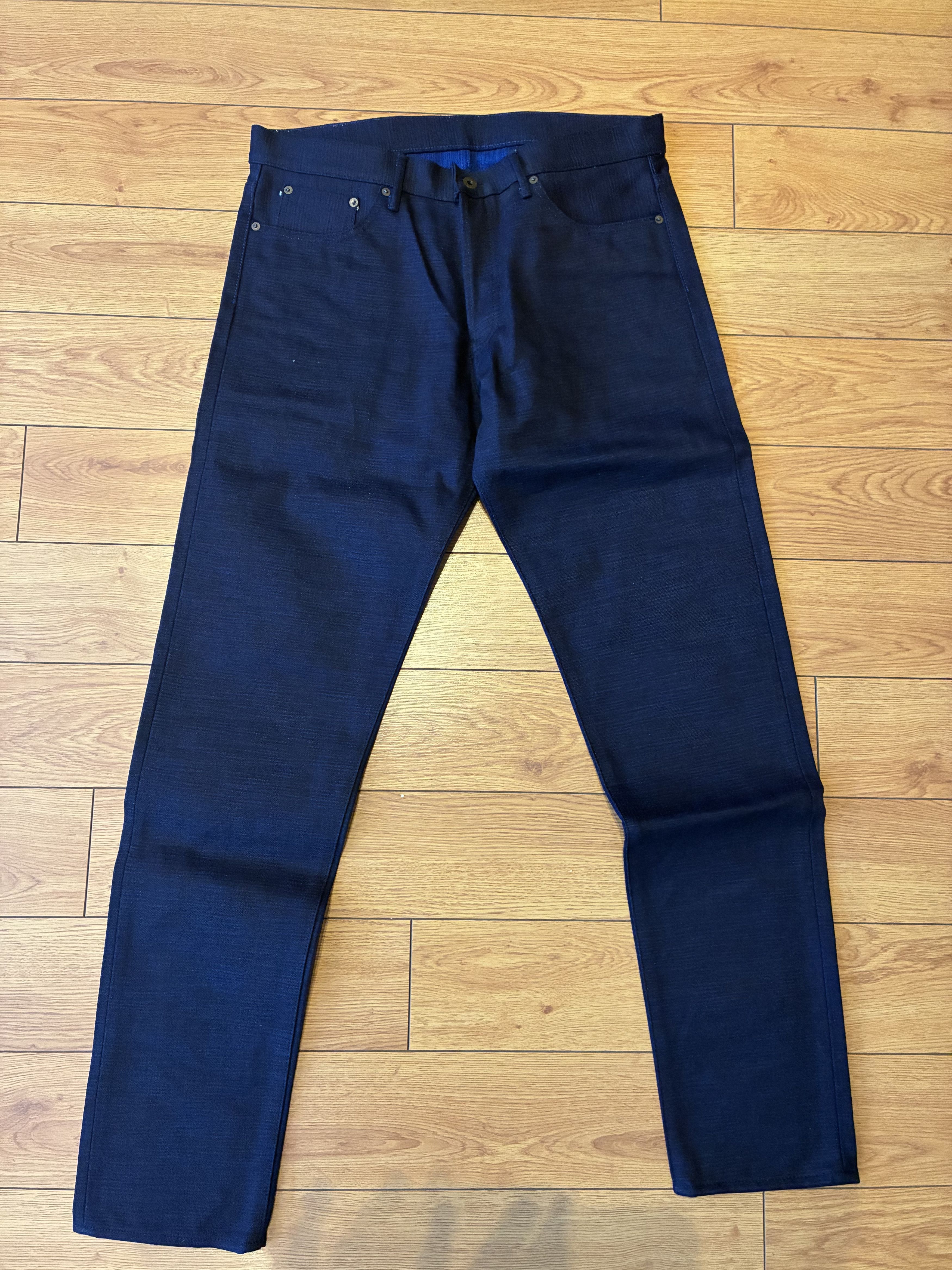 Japan Blue Okayama Denim Japan Blue Collab 18oz Sapphire Slub (Tag 36) Size US 36 / EU 52 - 1 Thumbnail