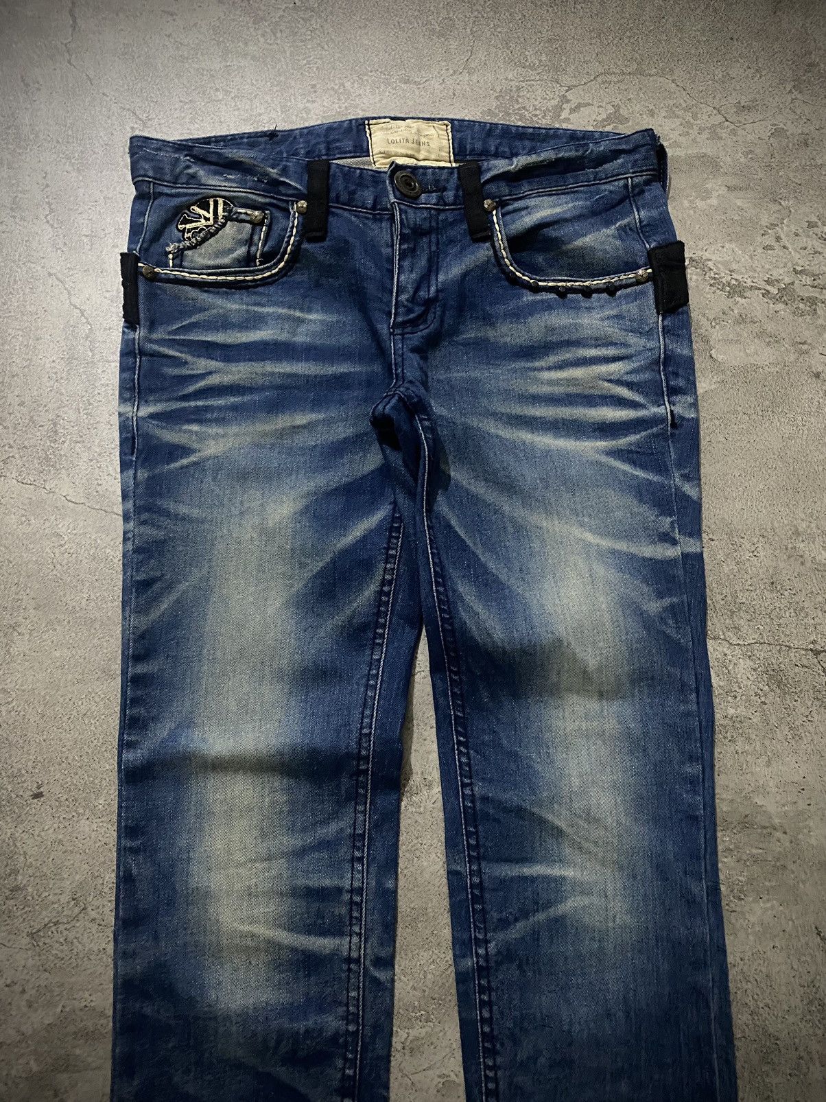 Hysteric Glamour Y2k Lolita skull grunge ifsixwasnine skinny jeans Size US 28 / EU 44 - 4 Thumbnail
