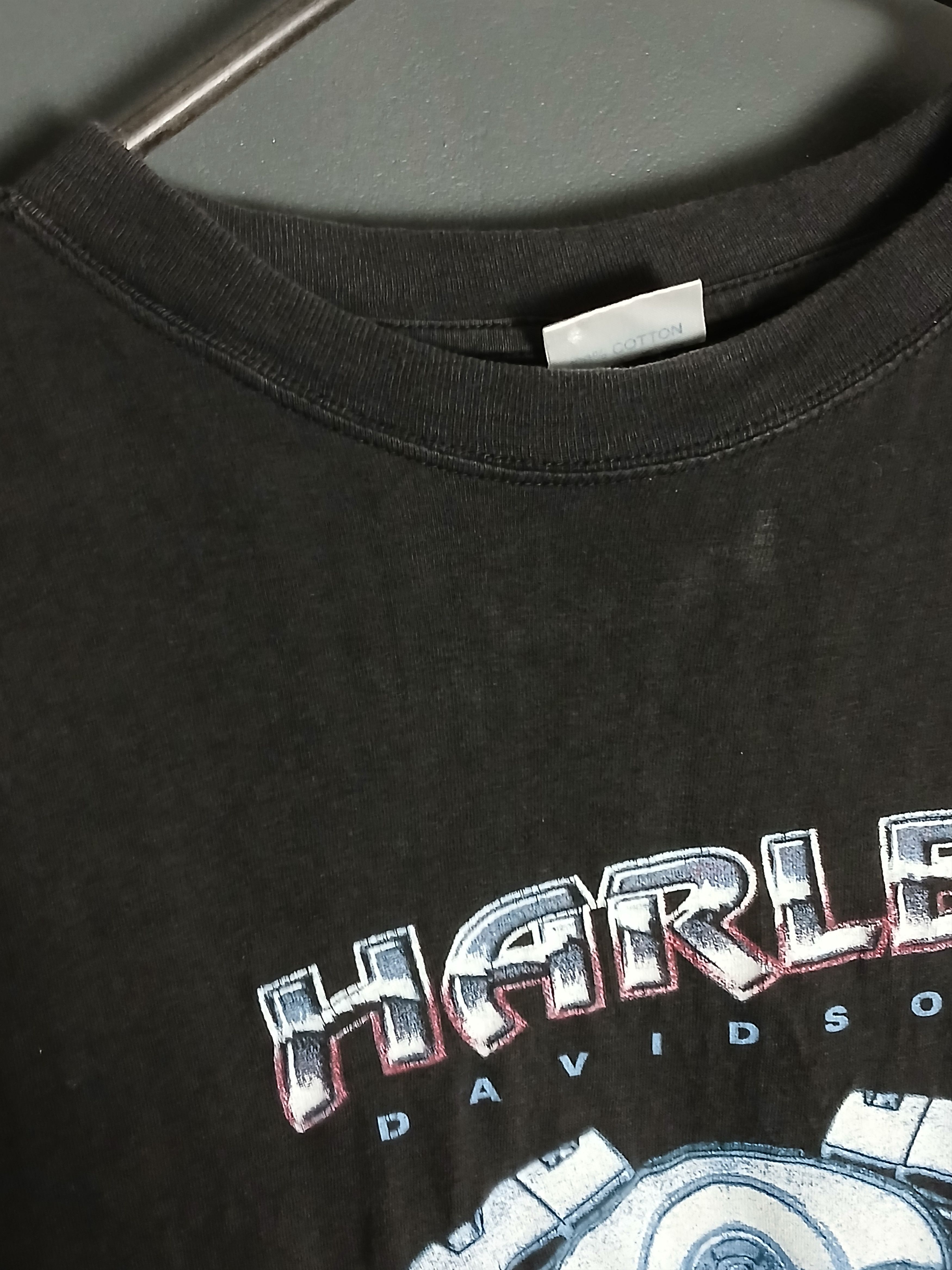 Harley Davidson × Vintage Vintage Harley Davidson Racing Moto T-Shirt Size US XL / EU 56 / 4 - 6 Thumbnail