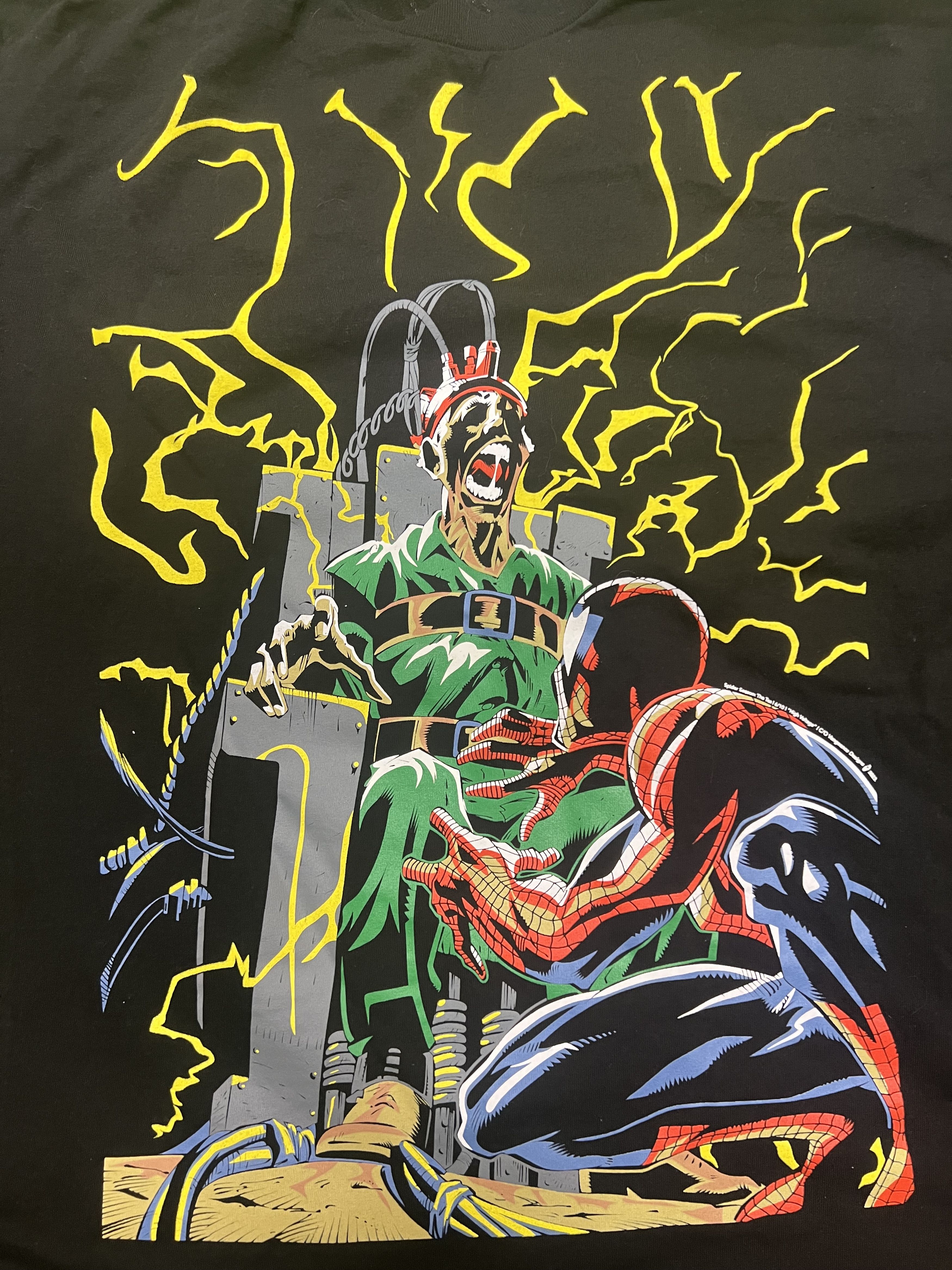 Marvel Comics Vengance Designs Spiderman High Voltage T-Shirt Size US XXL / EU 58 / 5 - 2 Thumbnail