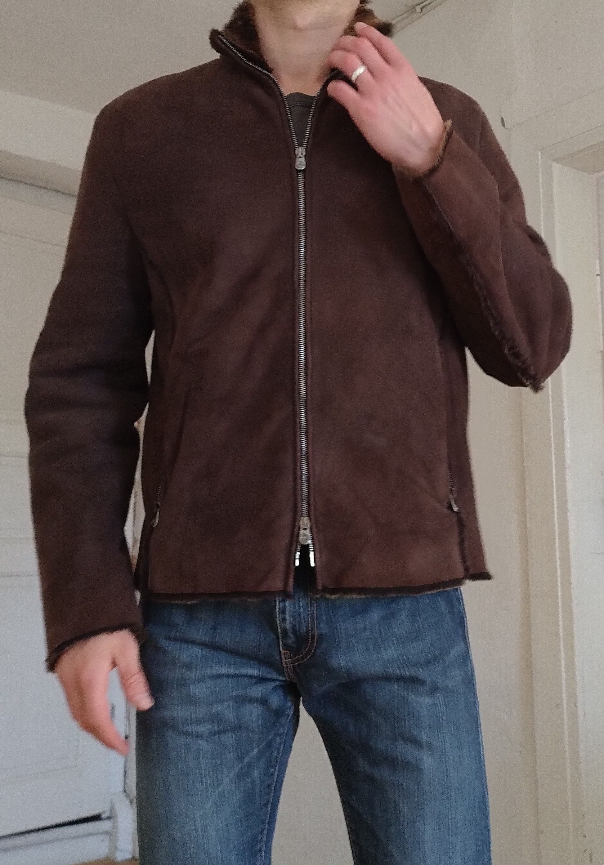 Giorgio Armani 90s Vintage Giorgio Armani Leather jacket
