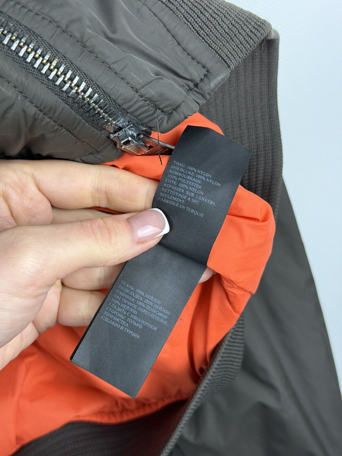 Allsaints Allsaints Tolbert Men’s Nylon MA-1 Style Bomber Jacket Size US L / EU 52-54 / 3 - 13 Thumbnail