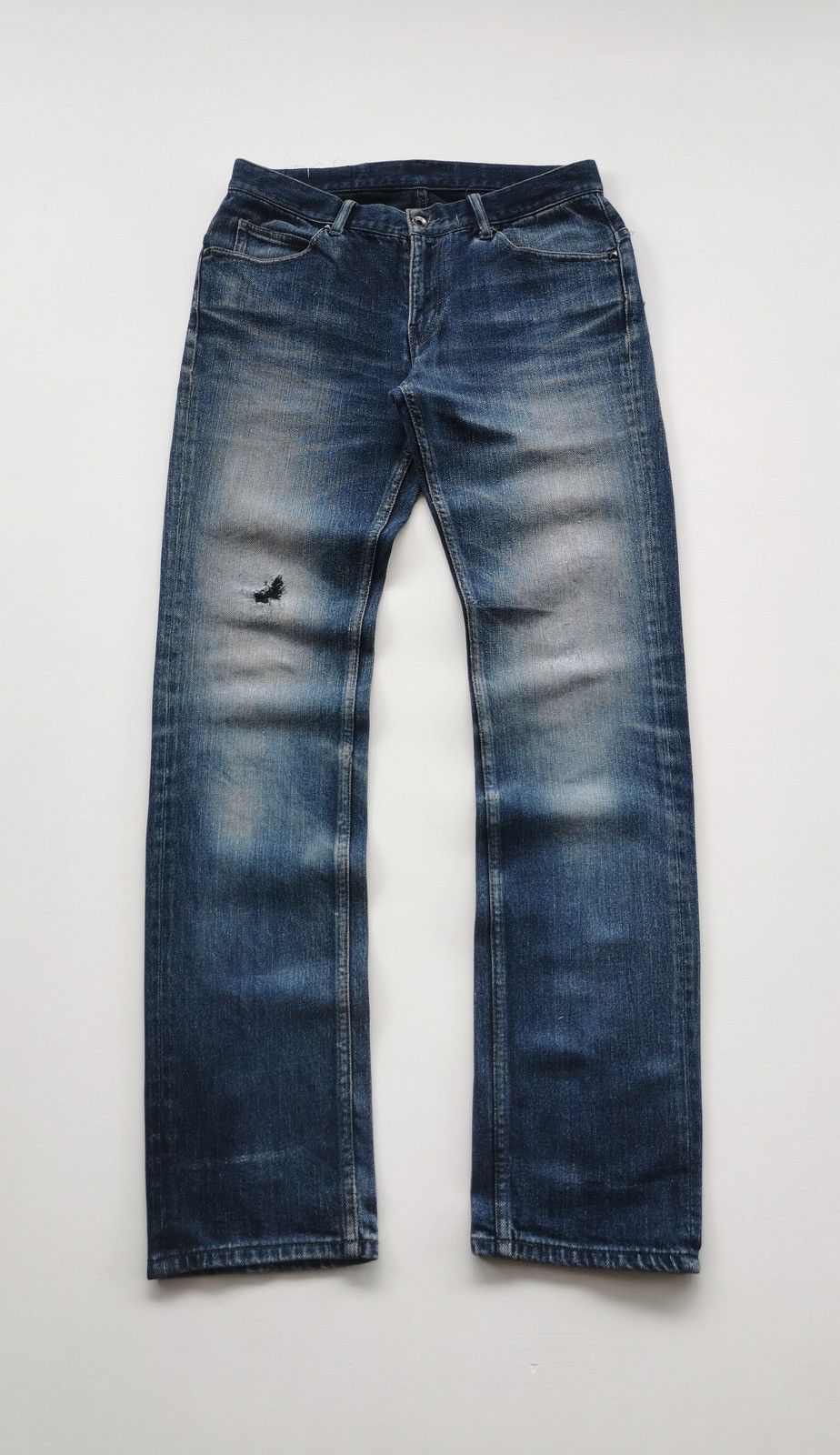 Japanese Brand Collective Union Station Japan IndigoXIndigo Denim Jeans Size US 31 - 1 Thumbnail